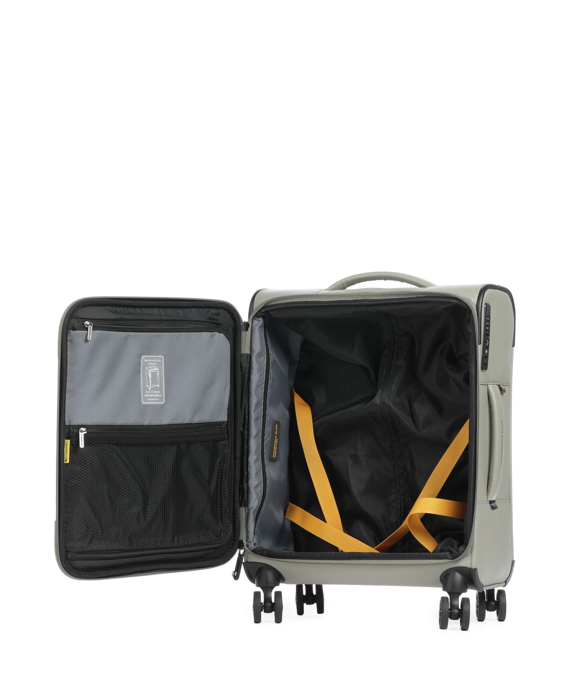 Mandarina Duck Eco Coated Walizka na 4 kołach mud - Image 5