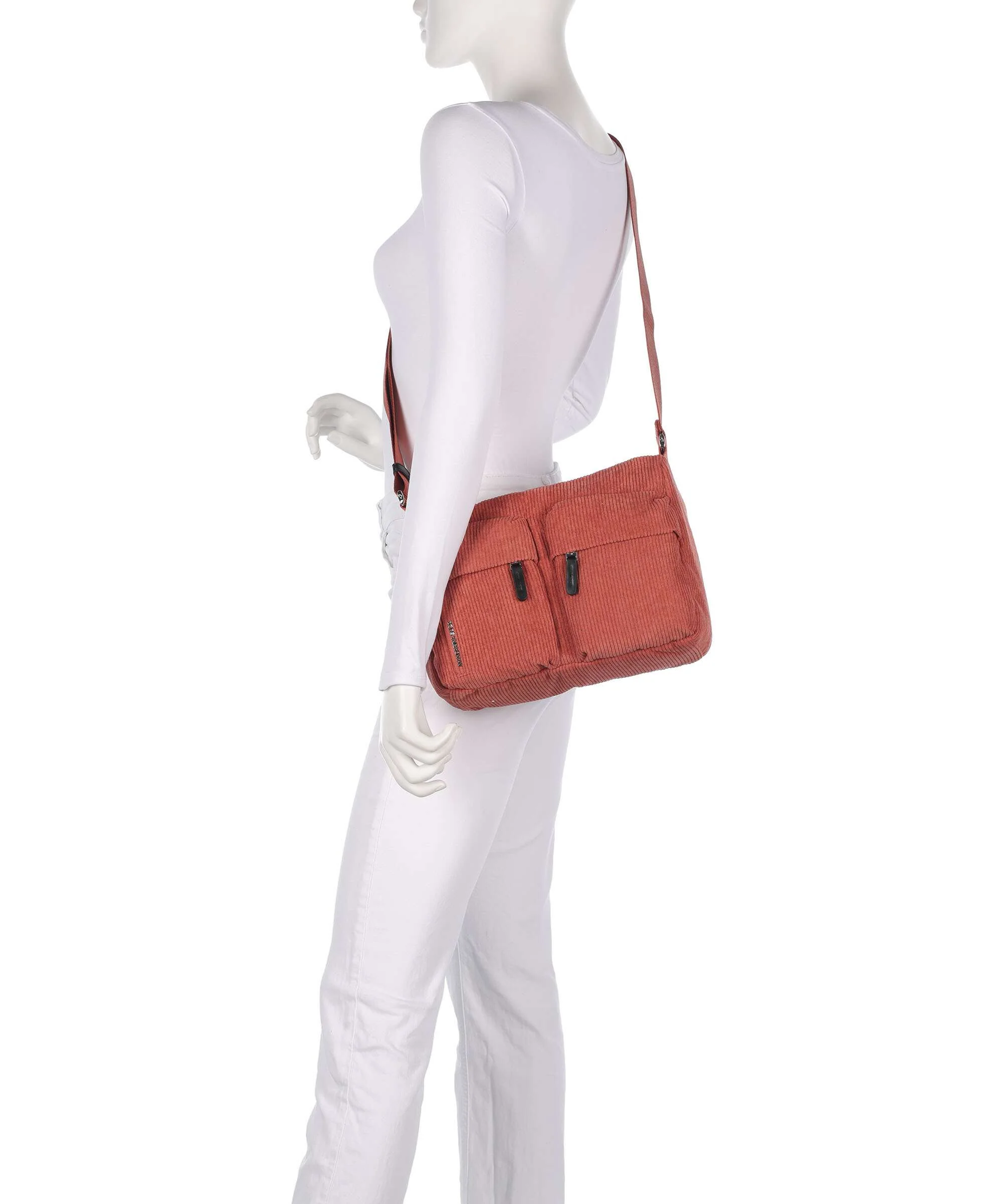 Mandarina Duck Hunter Velvet Torba przez ramię winter rose - Image 3