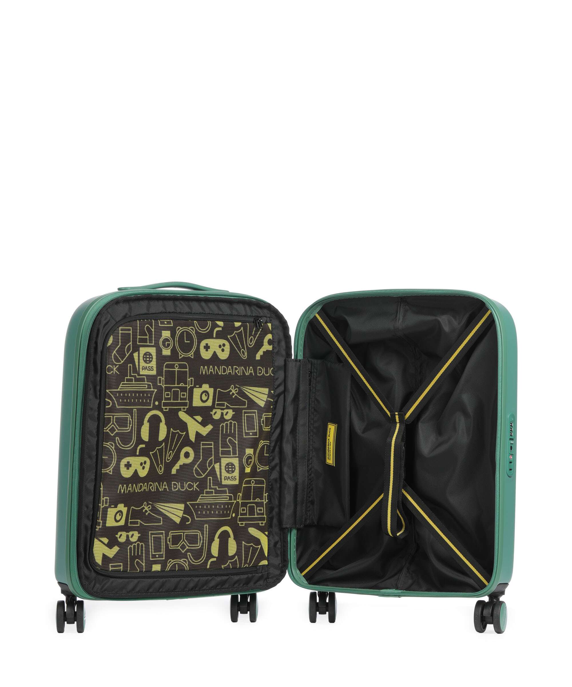 Mandarina Duck Logoduck+ Walizka na 4 kołach foliage green - Image 6