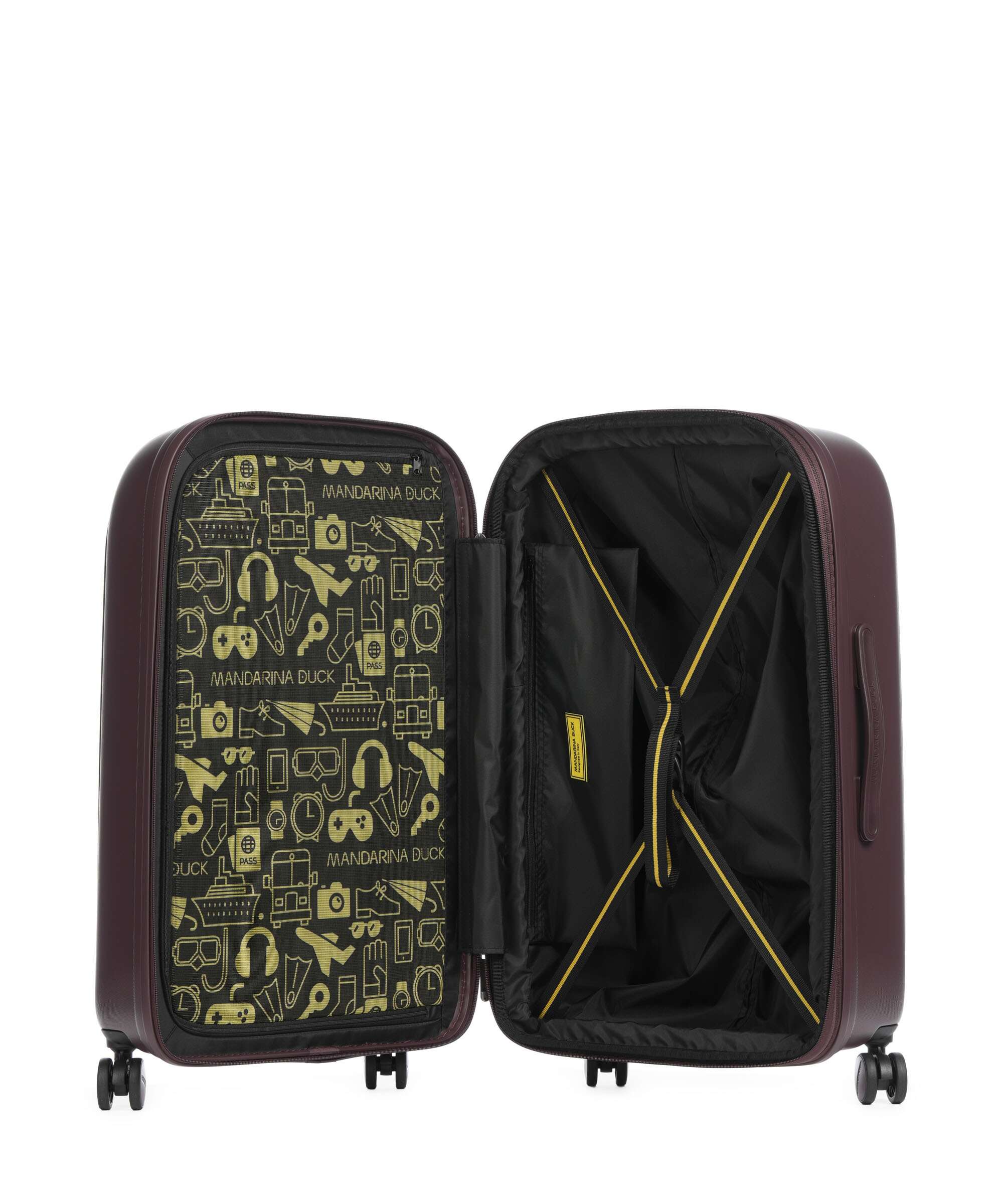 Mandarina Duck Logoduck+ Walizka na 4 kołach choco ice - Image 6