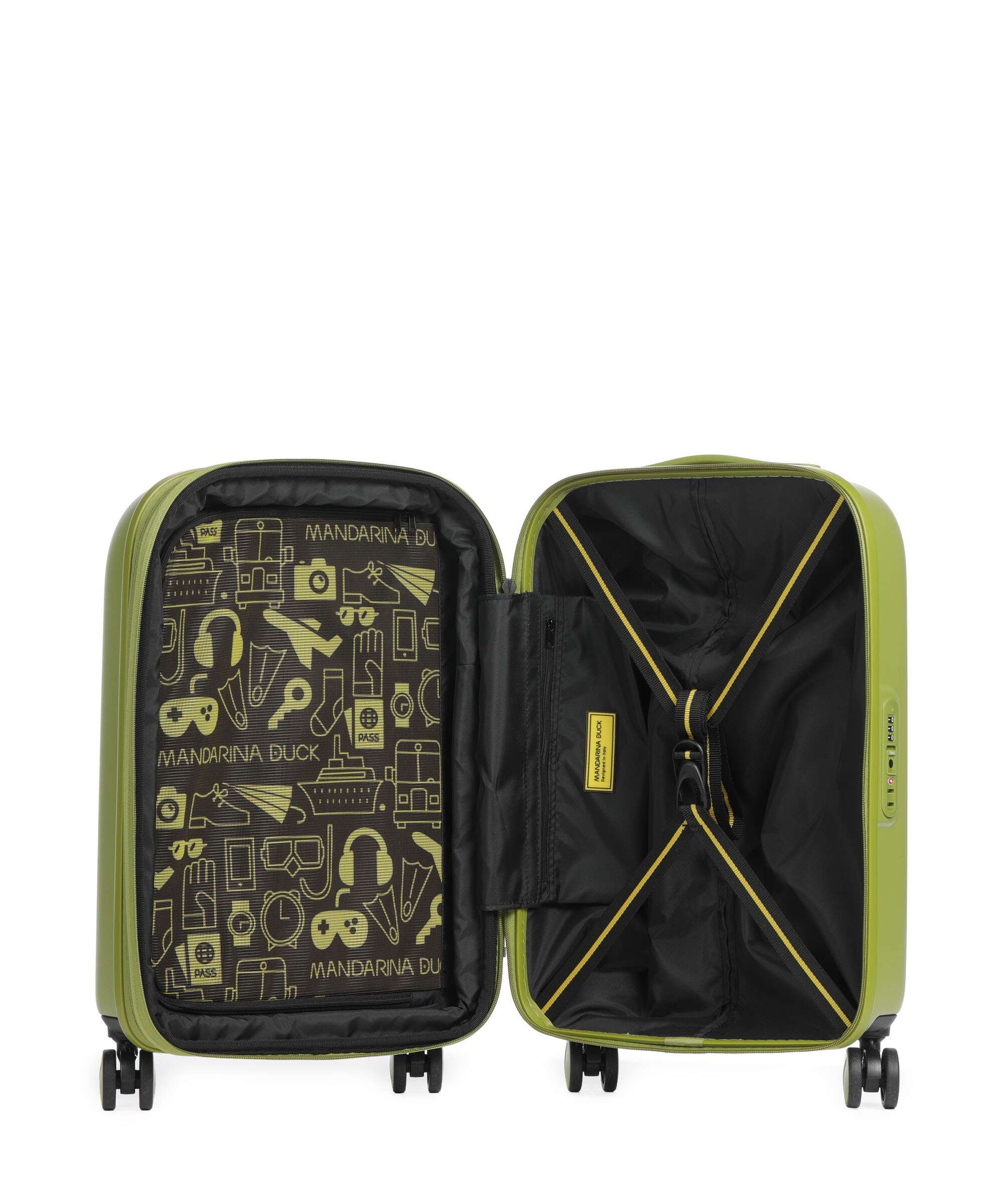 Mandarina Duck Logoduck+ Walizka na 4 kołach winter olive - Image 6