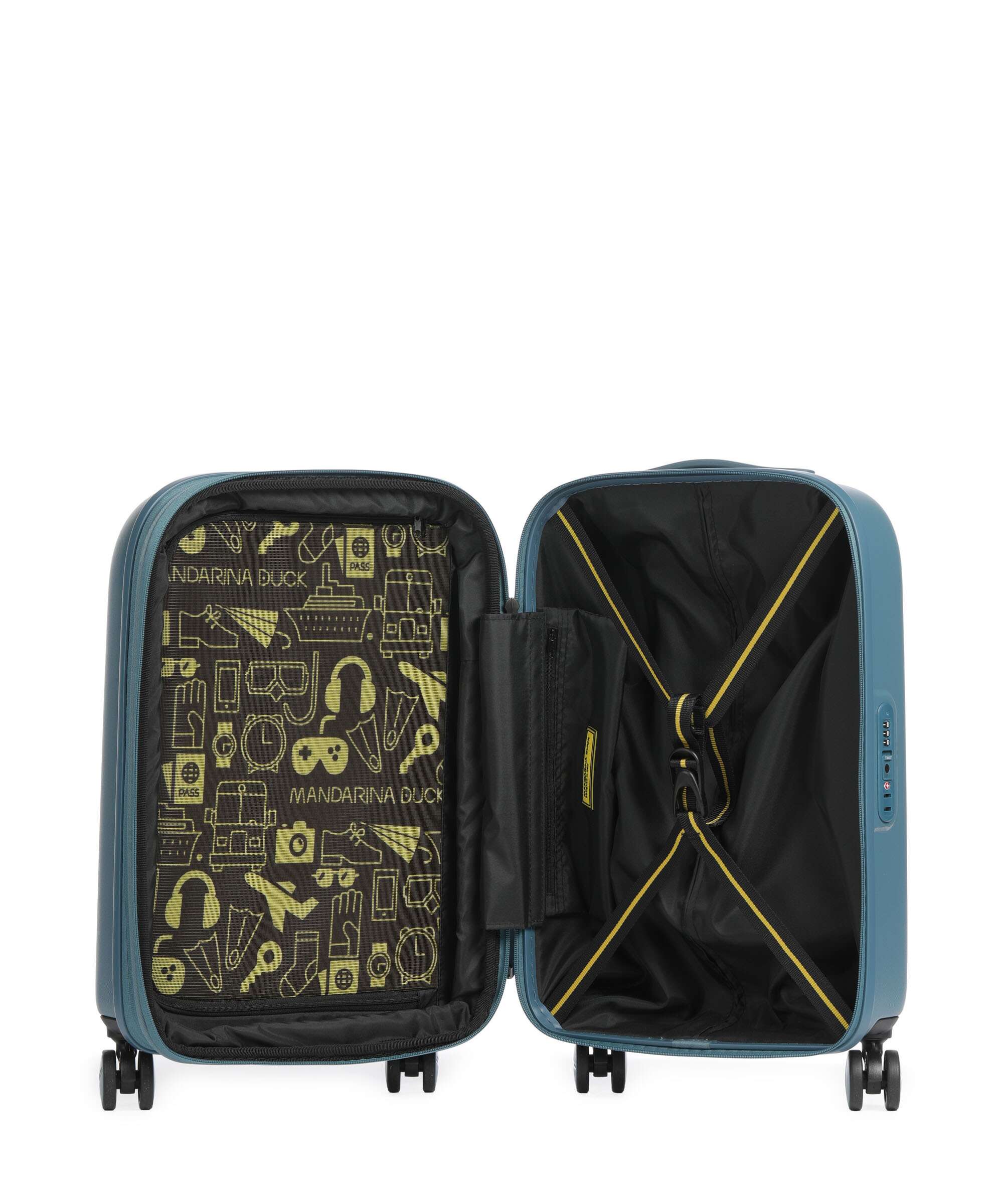 Mandarina Duck Logoduck+ Walizka na 4 kołach tailor blue - Image 6