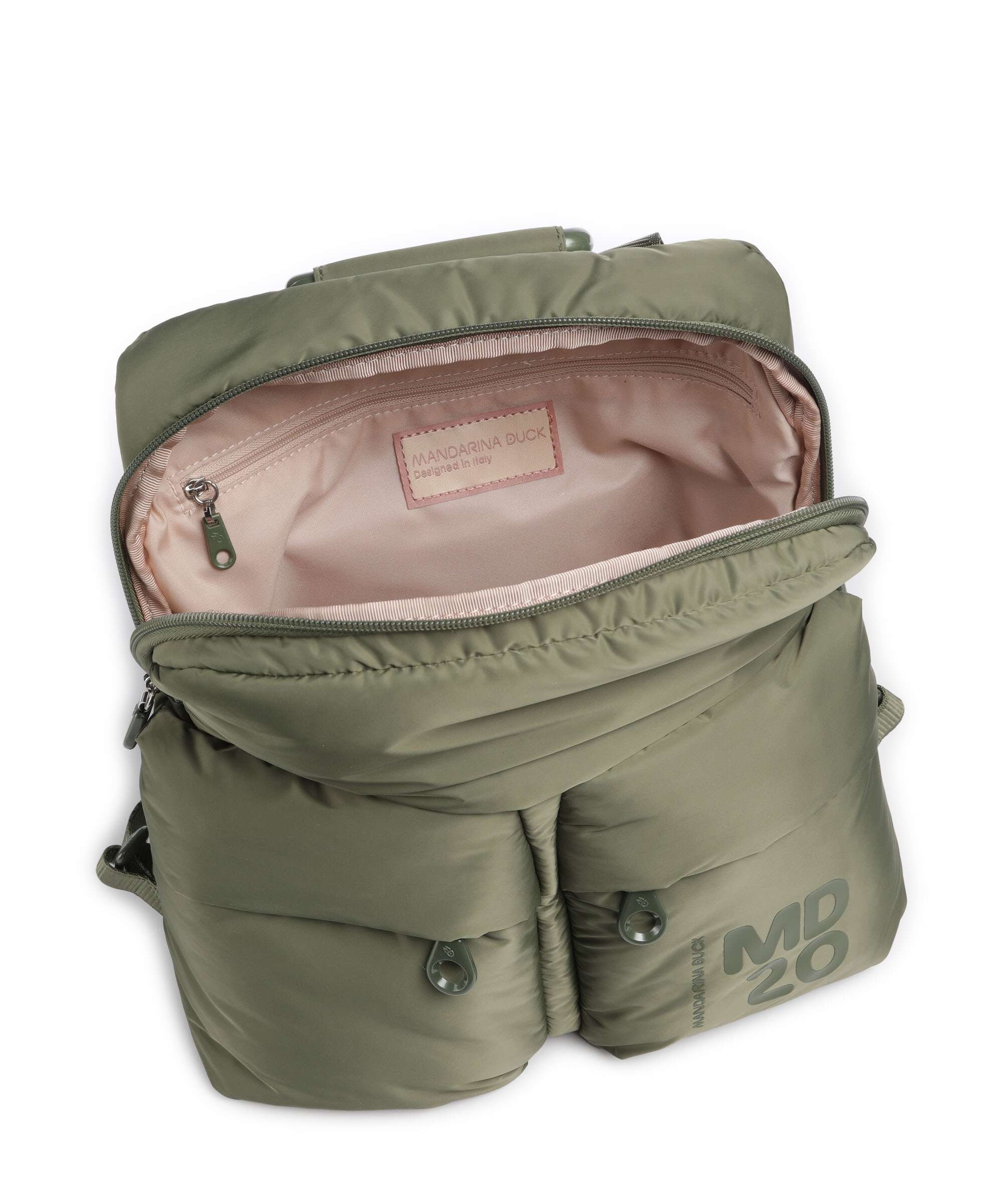 Mandarina Duck MD20 Balloon Plecak military green - Image 5