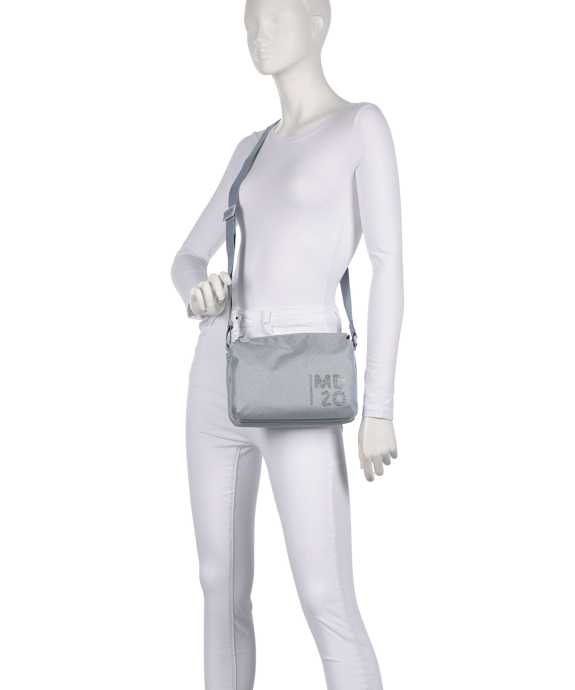 Mandarina Duck MD20 Lux 2.0 Torba przez ramię silver - Image 3