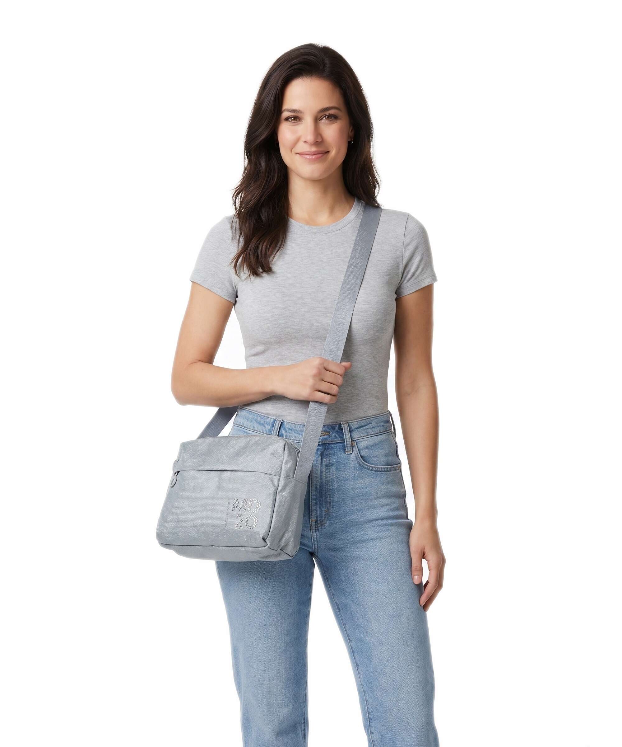 Mandarina Duck MD20 Lux 2.0 Torba przez ramię silver - Image 3