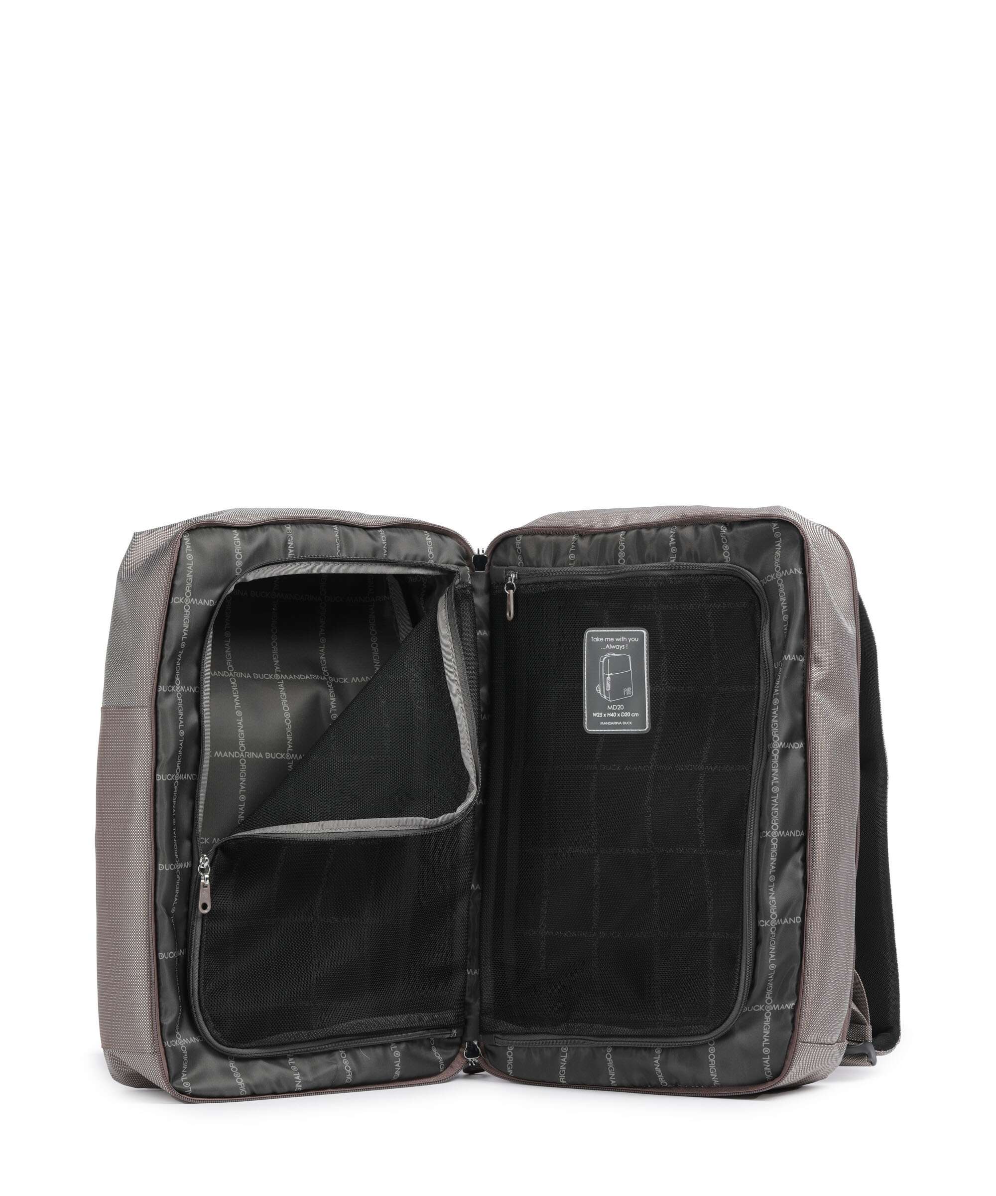 Mandarina Duck MD20 Plecak podróżny taupe - Image 6