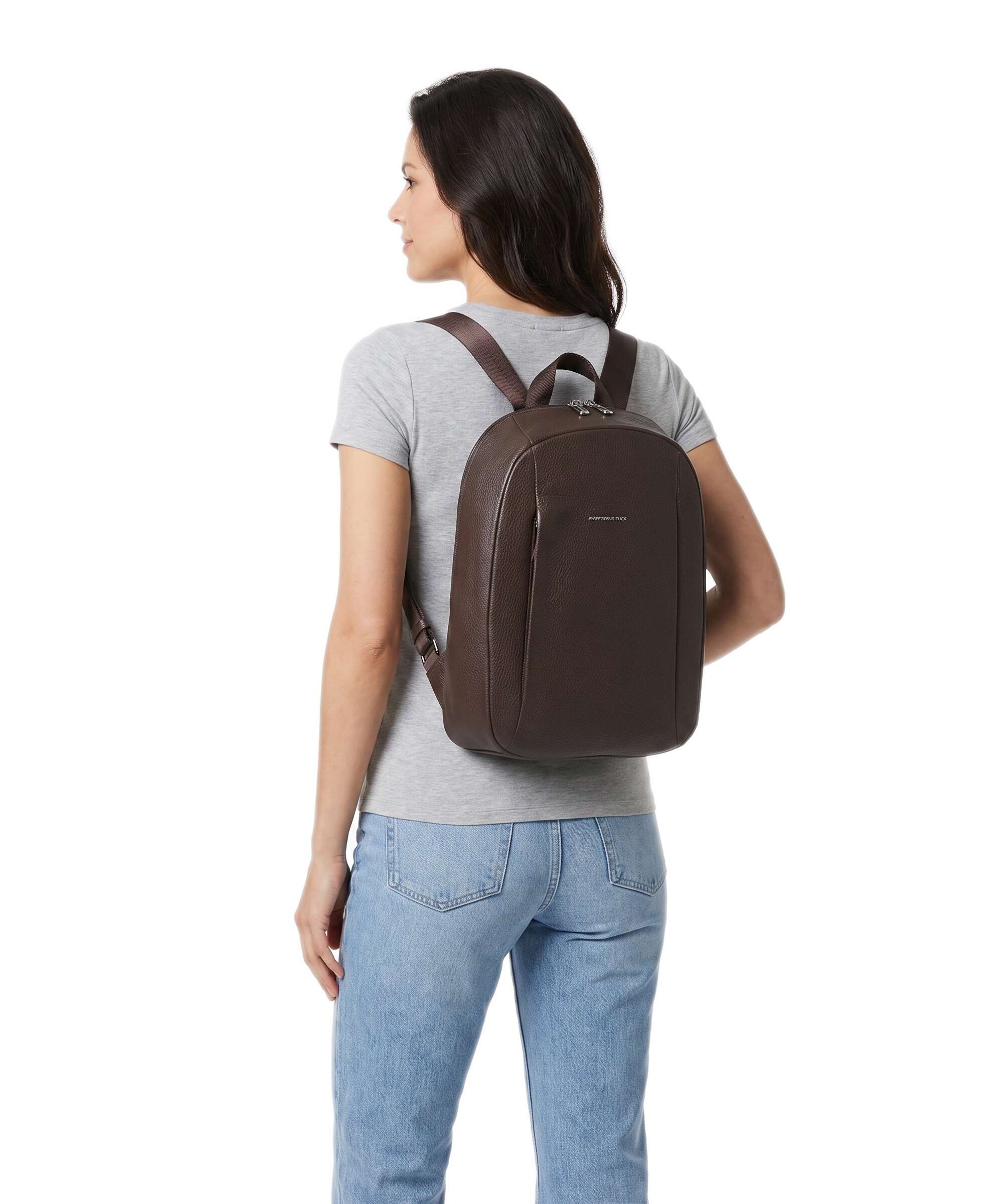 Mandarina Duck Mellow Leather Plecak espresso - Image 3