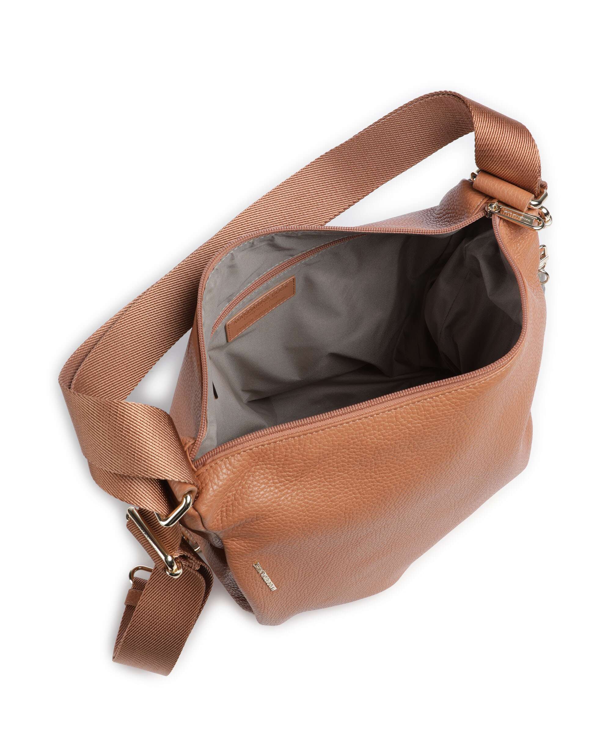 Mandarina Duck Mellow Leather Plecak-torba pecan nut - Image 6