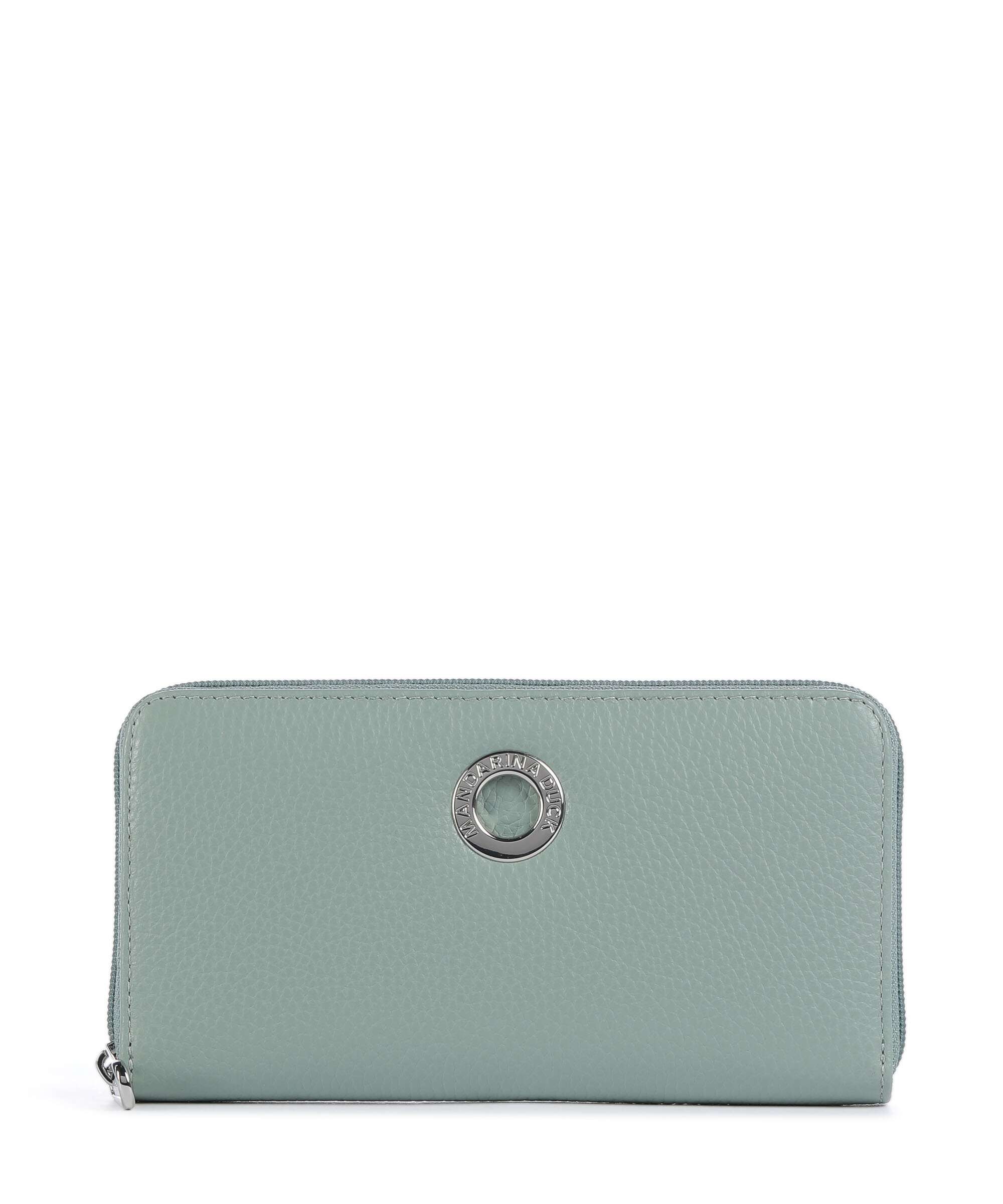 Mandarina Duck Mellow Leather Portfel iceberg green