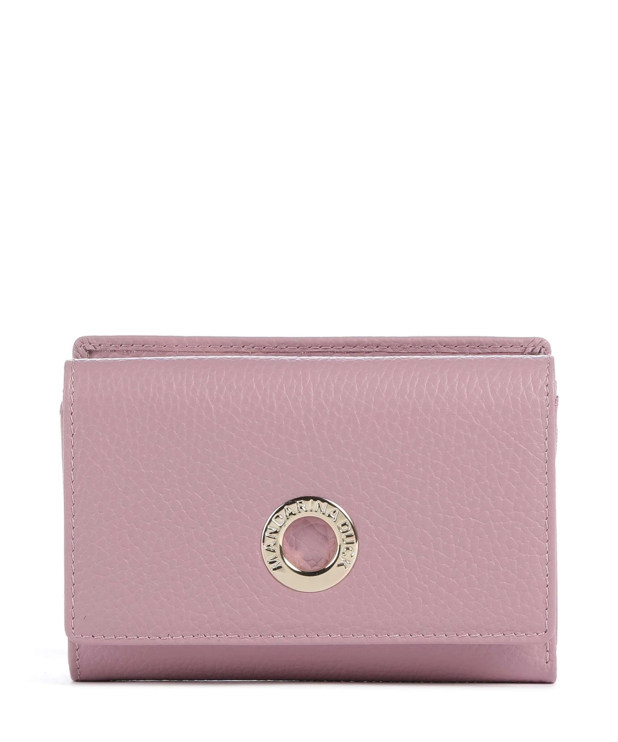 Mandarina Duck Mellow Leather Portfel lilac rose