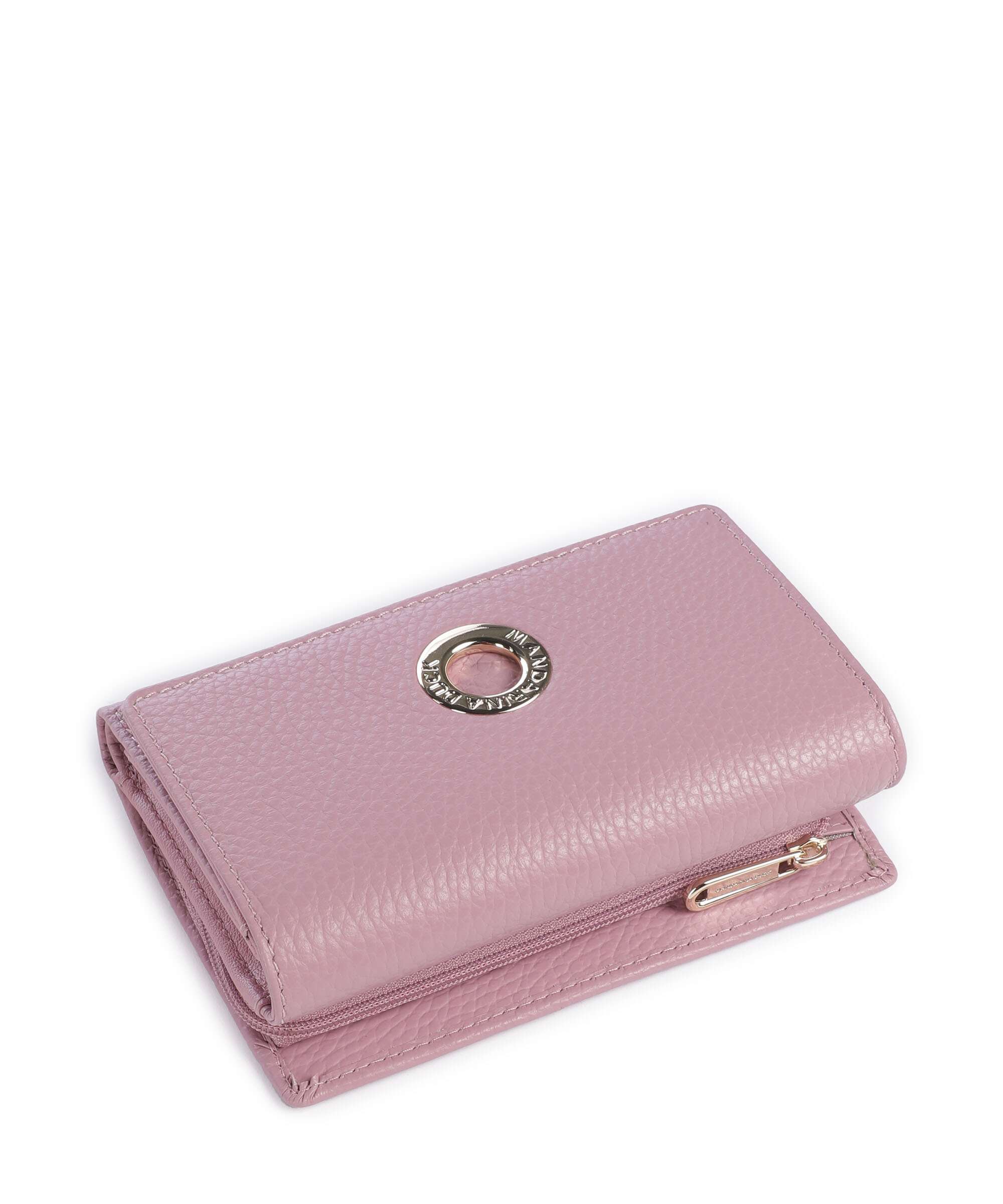 Mandarina Duck Mellow Leather Portfel lilac rose - Image 5