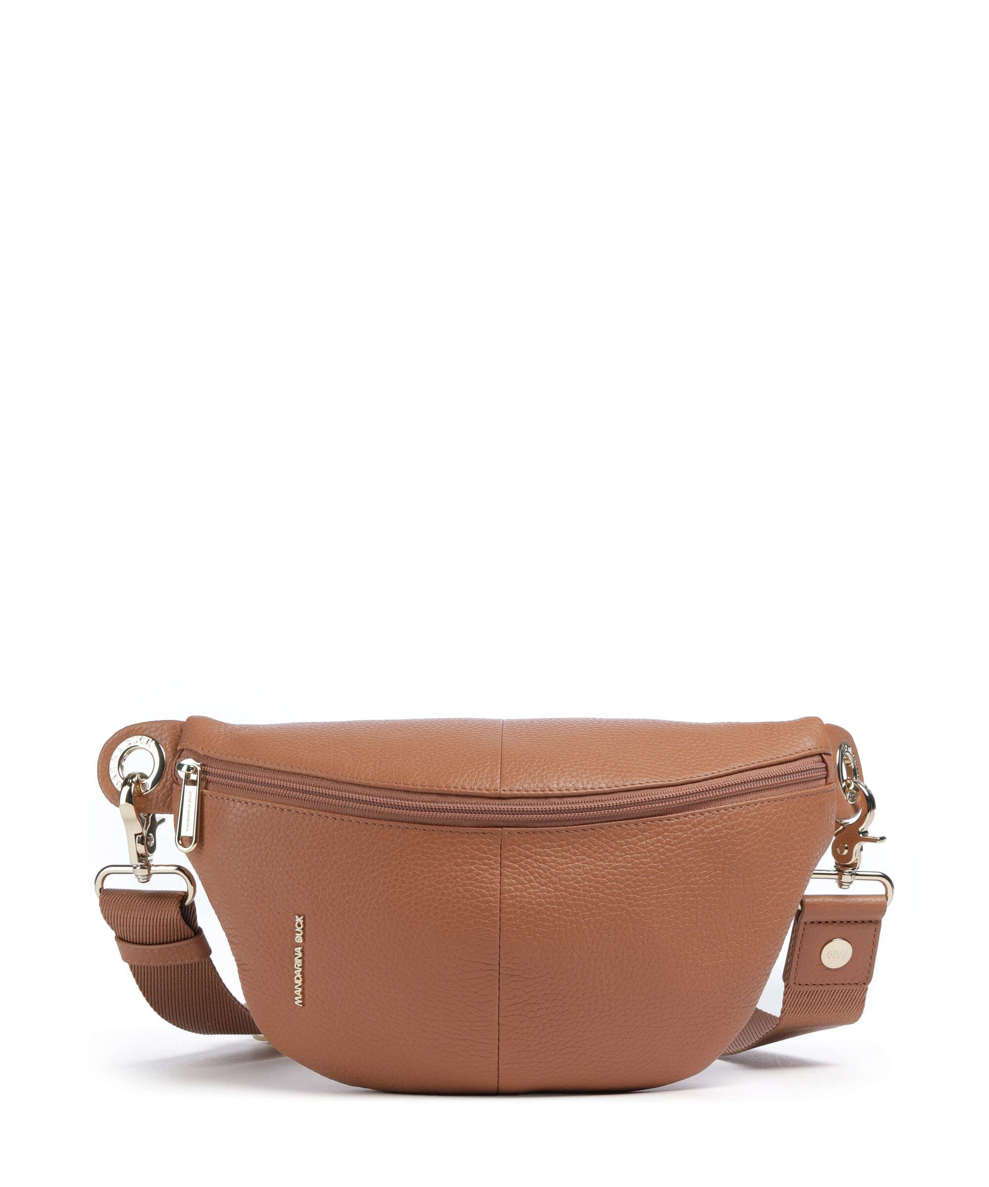 Mandarina Duck Mellow Leather Saszetka nerka pecan nut