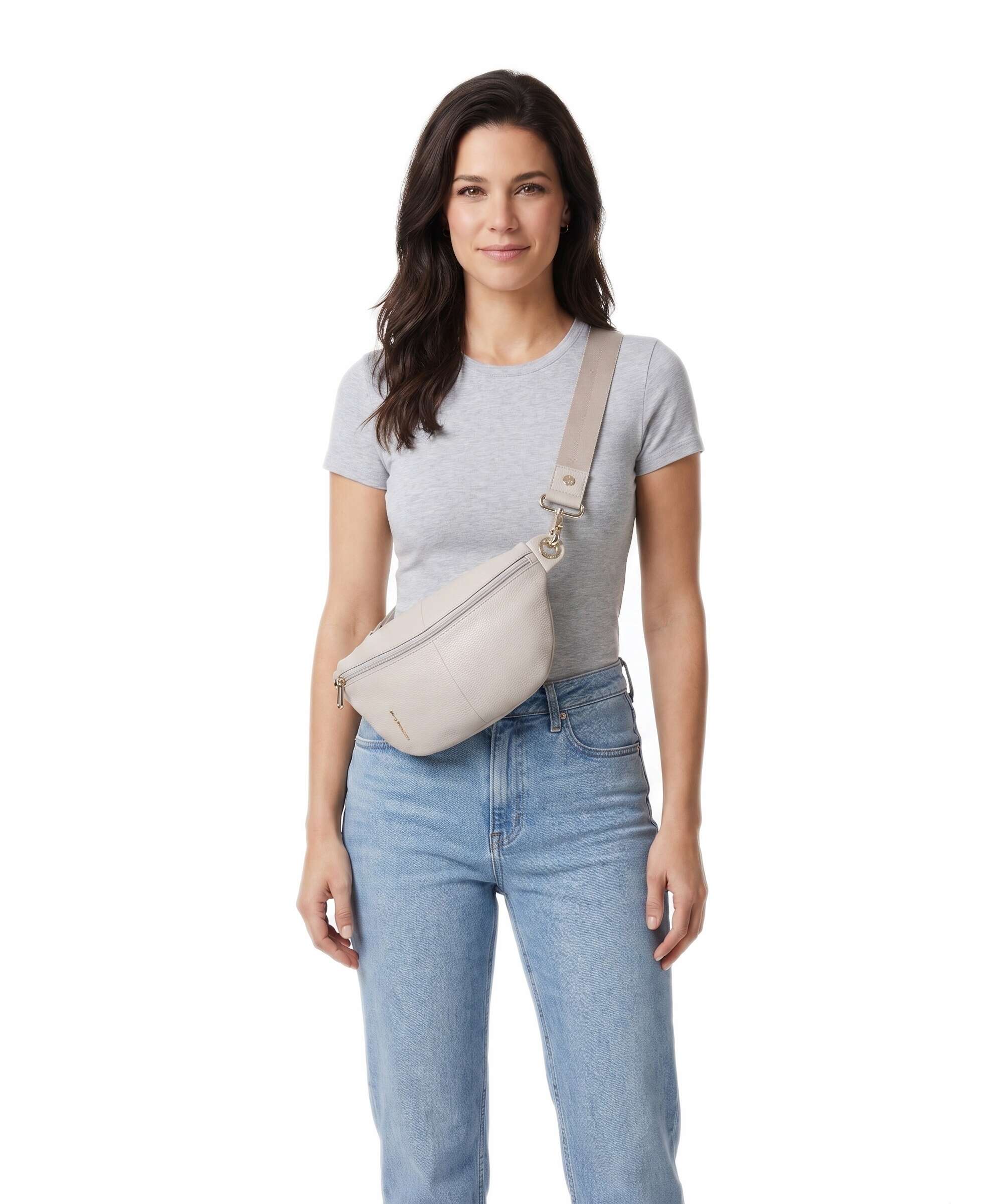 Mandarina Duck Mellow Leather Saszetka nerka cocoon - Image 3