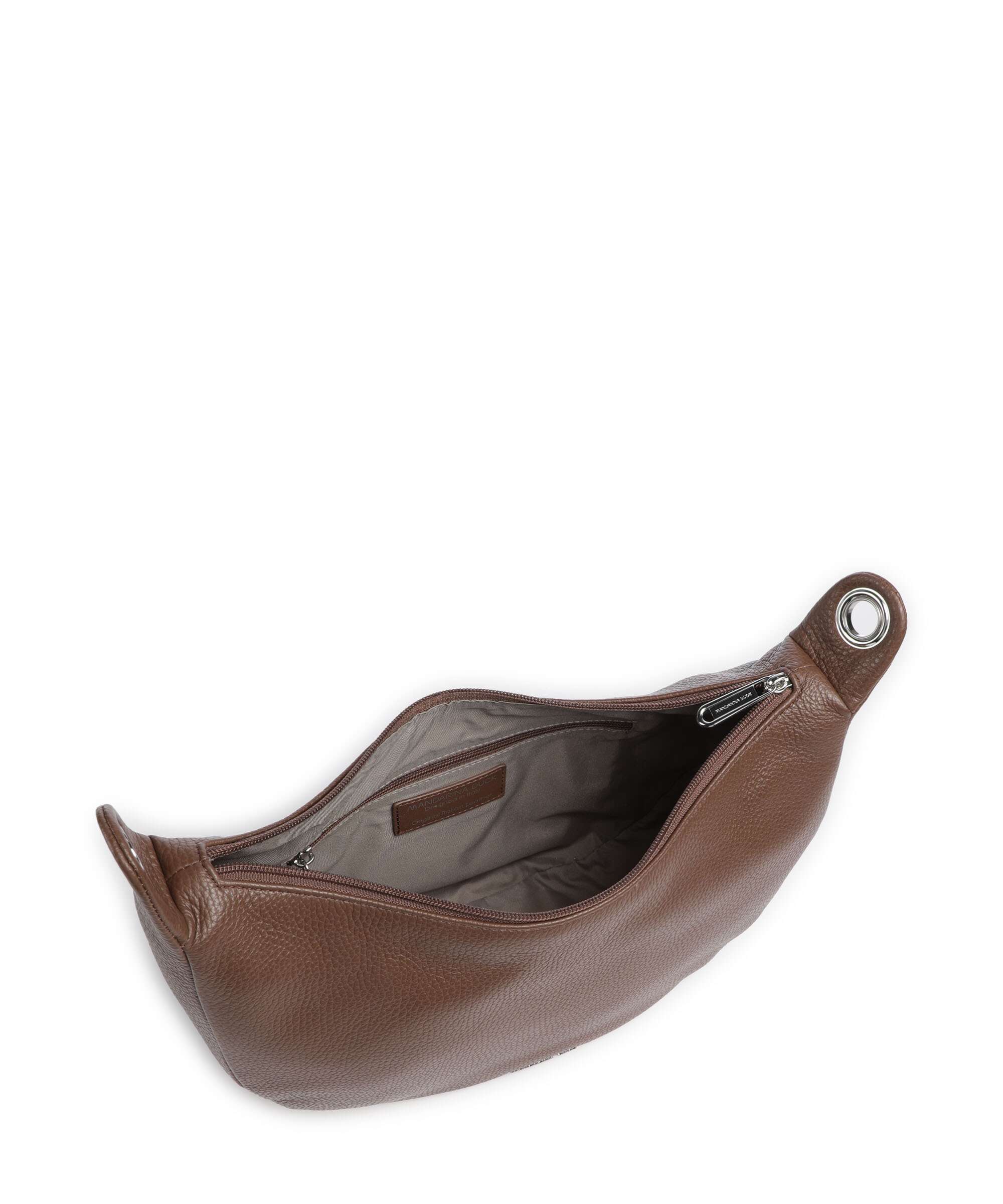 Mandarina Duck Mellow Leather Torba na ramię milk chocolate - Image 5