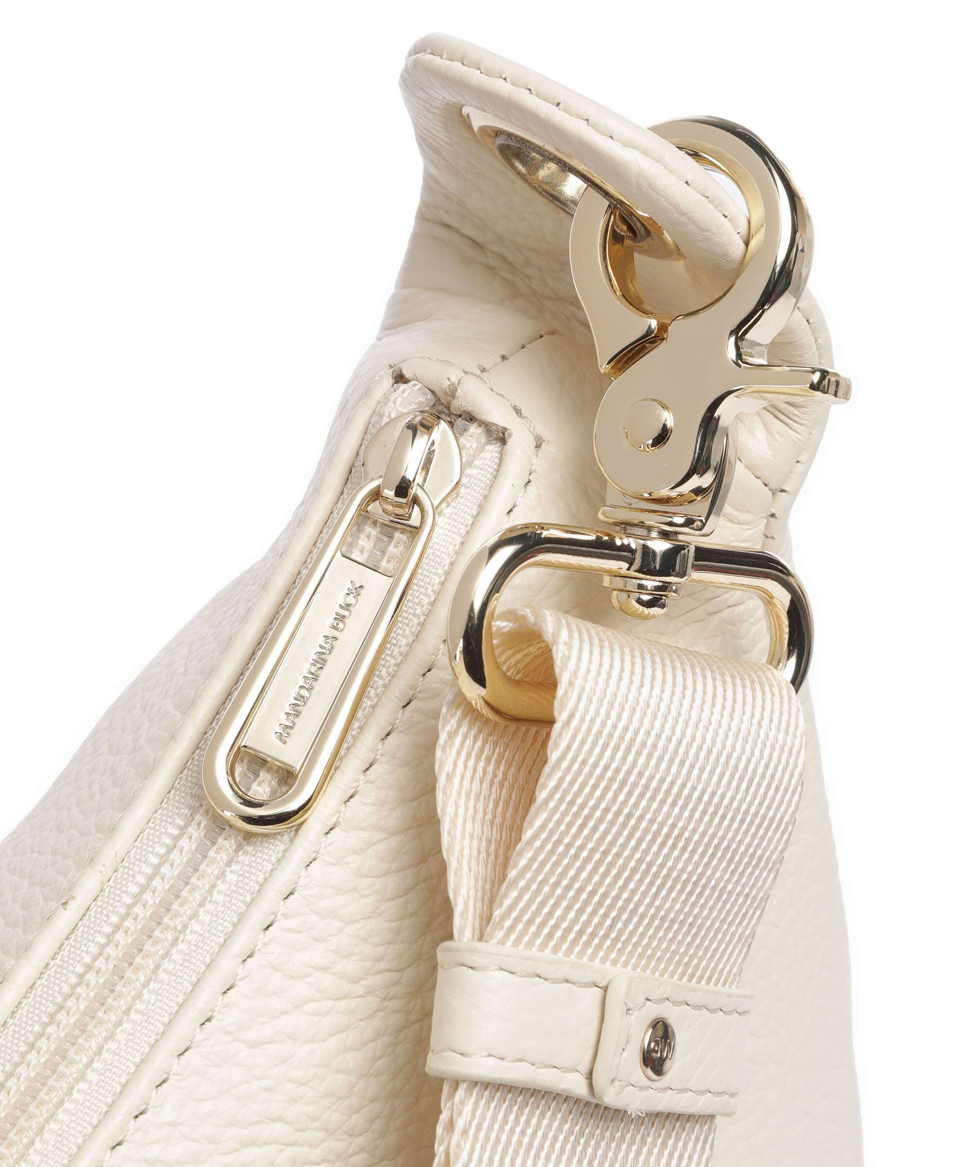 Mandarina Duck Mellow Leather Torba na ramię almond - Image 4