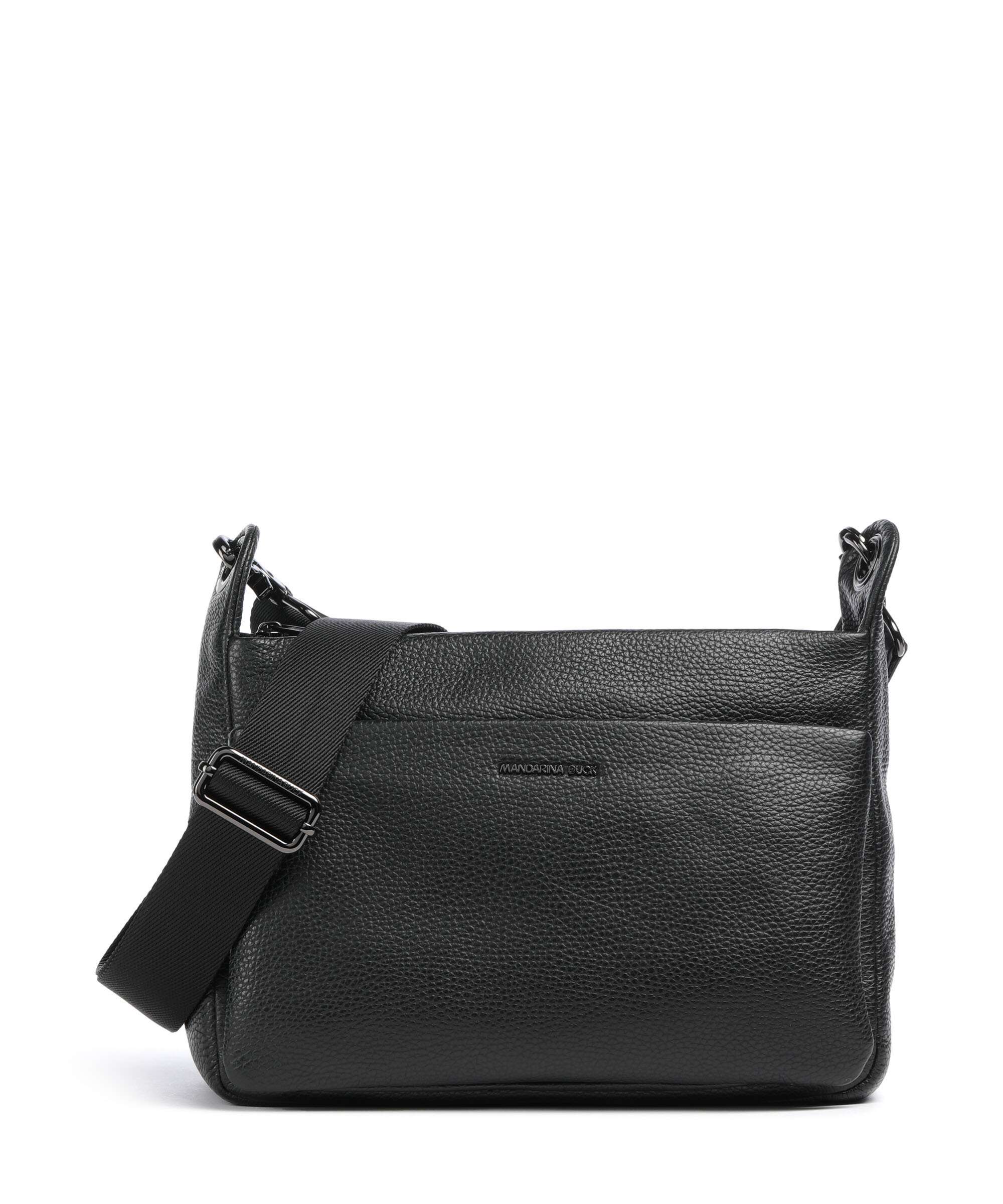 Mandarina Duck Mellow Leather Torba na ramię nero