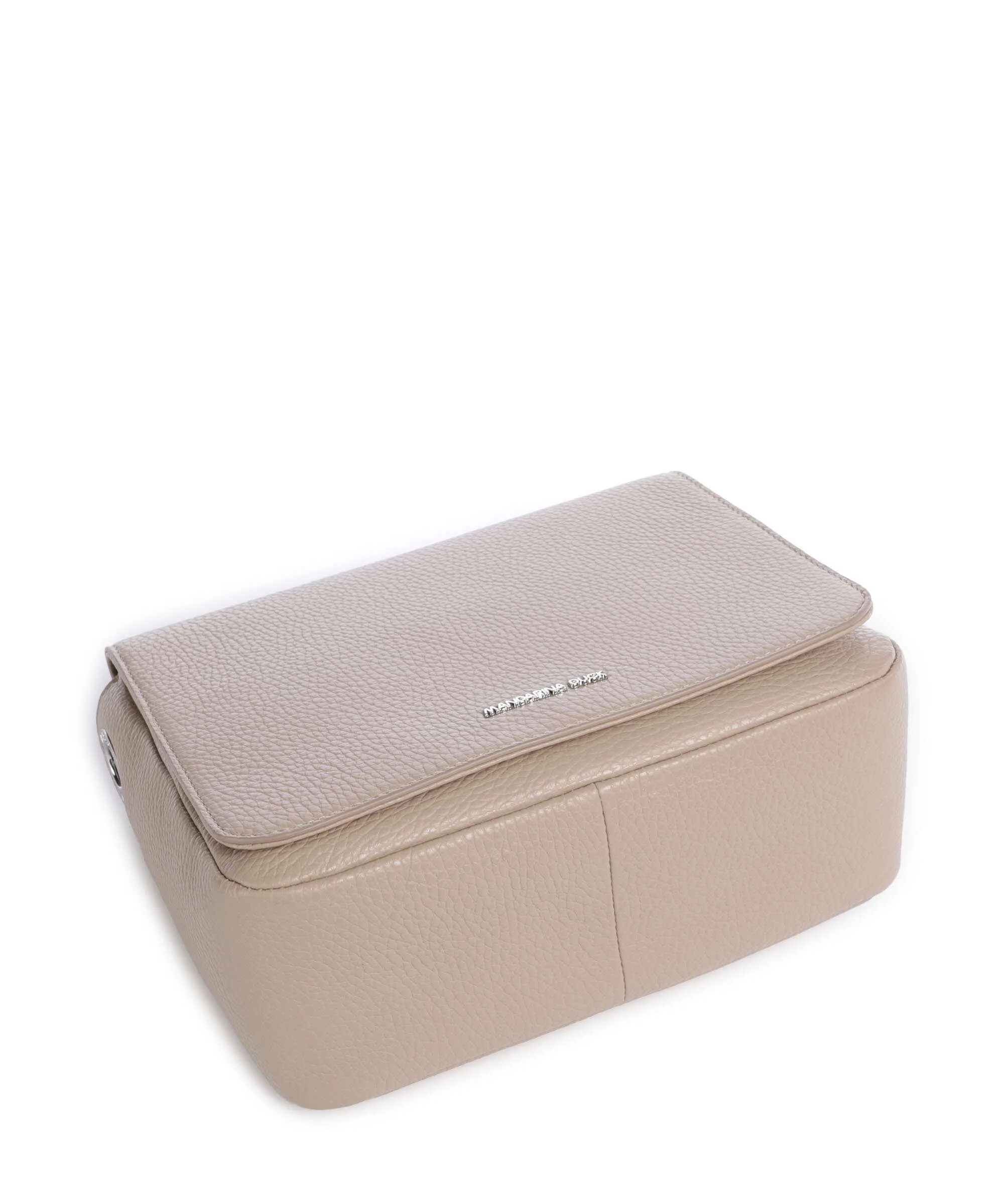Mandarina Duck Mellow Leather Torba na ramię warm taupe - Image 5