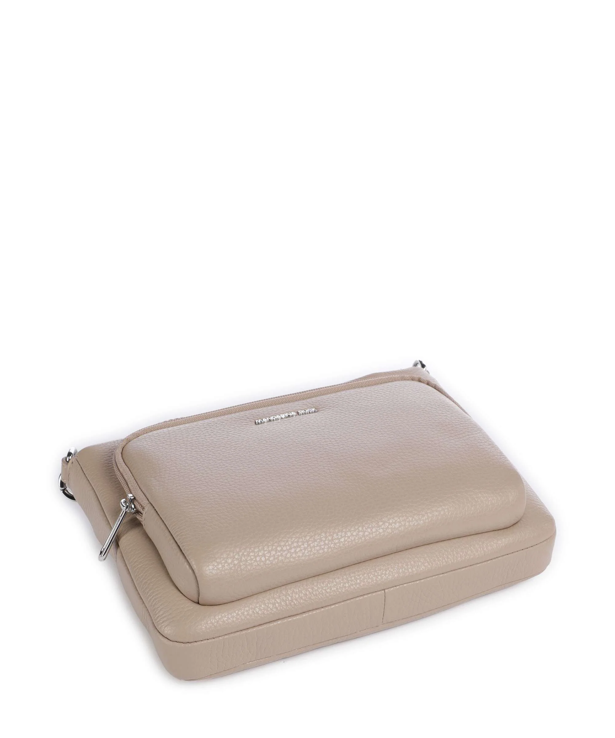 Mandarina Duck Mellow Leather Torba przez ramię warm taupe - Image 5