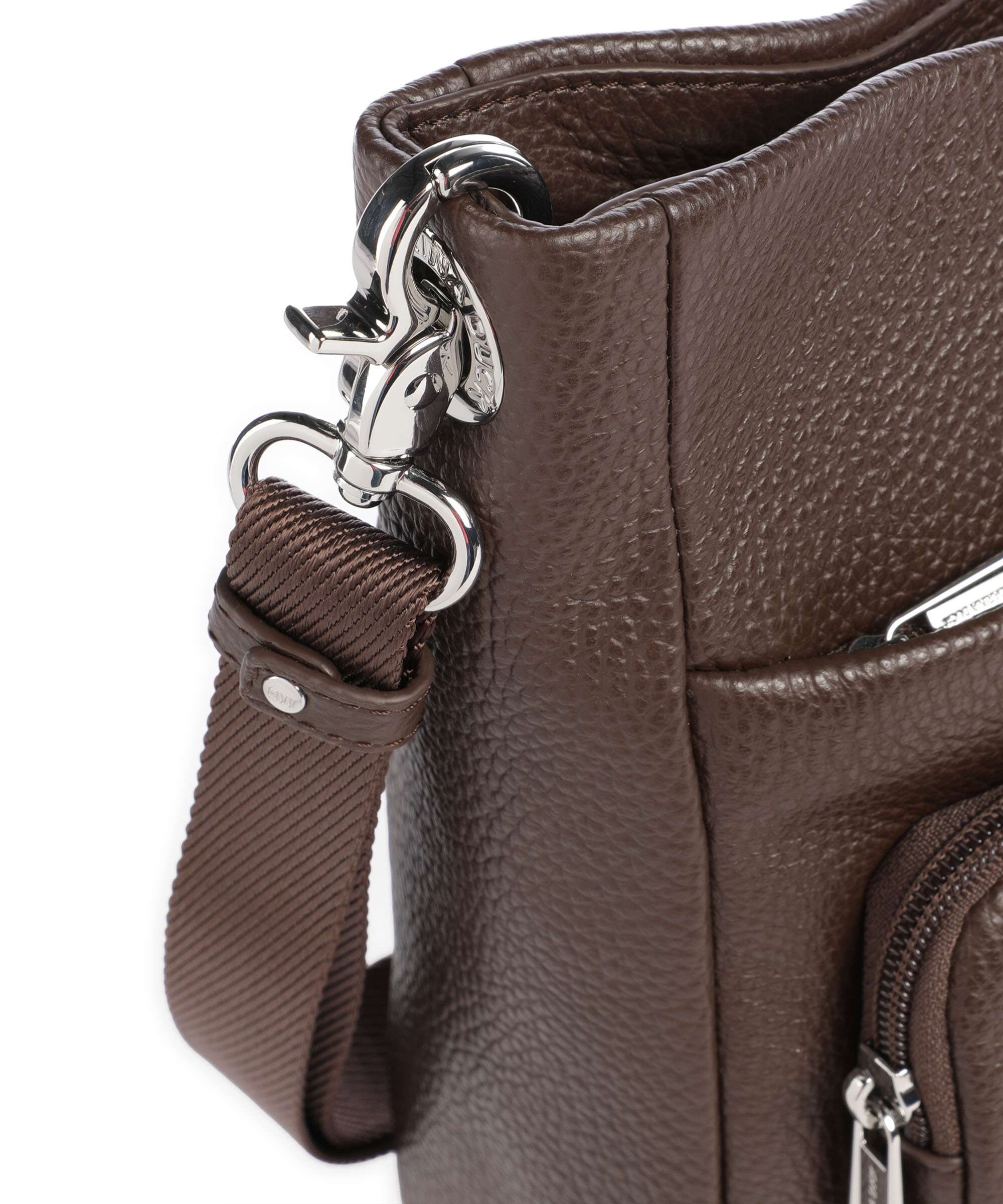 Mandarina Duck Mellow Leather Torba przez ramię espresso - Image 4