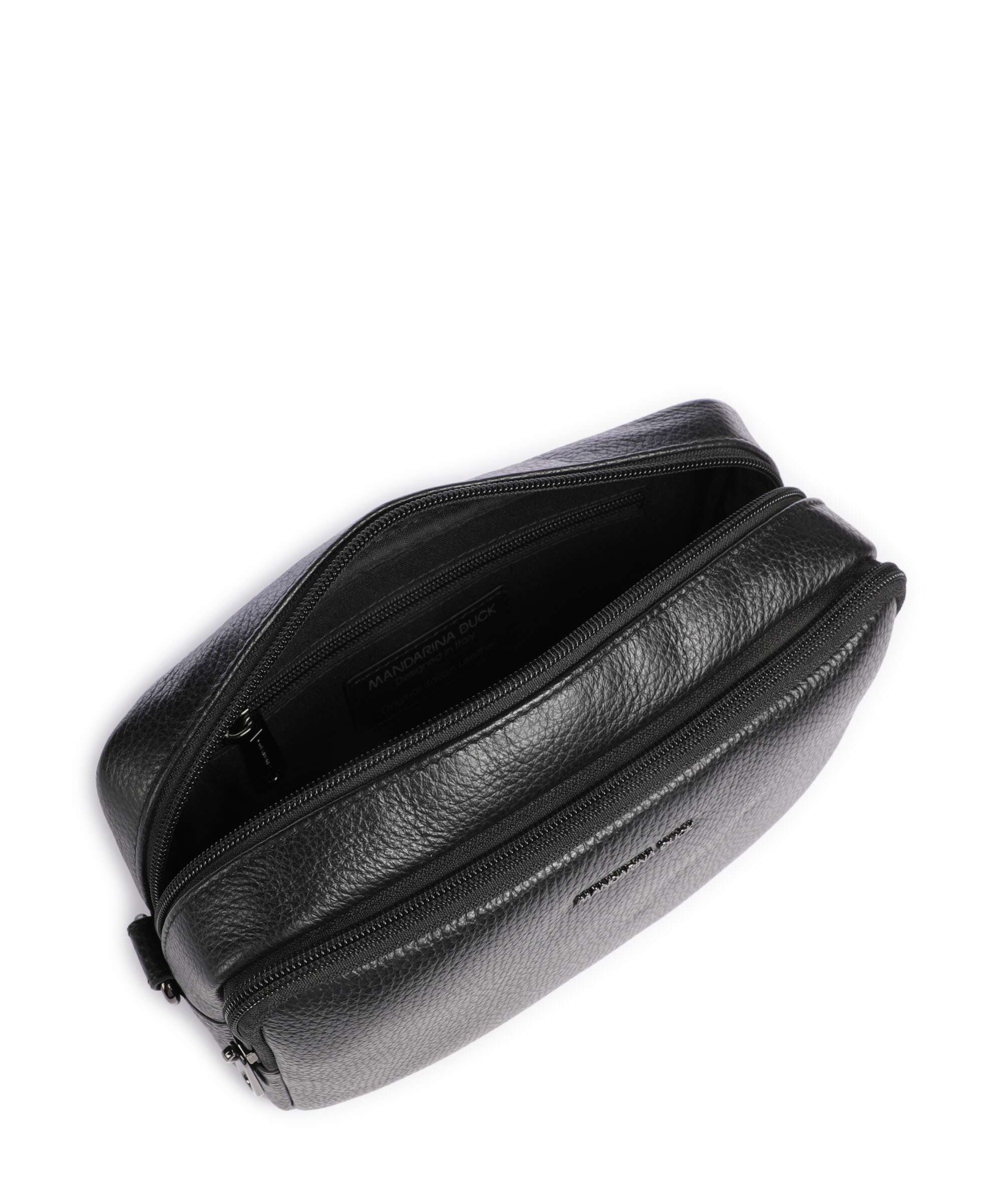Mandarina Duck Mellow Leather Torba przez ramię nero - Image 6
