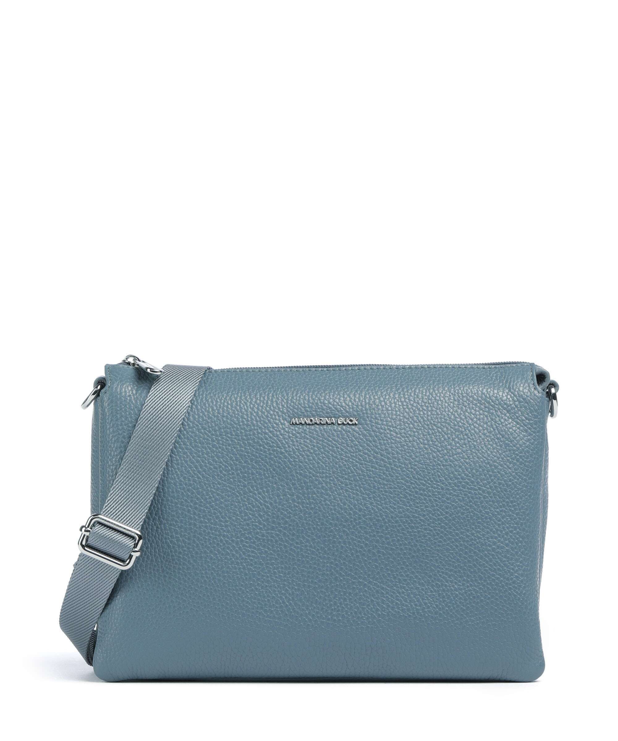 Mandarina Duck Mellow Leather Torba przez ramię iron