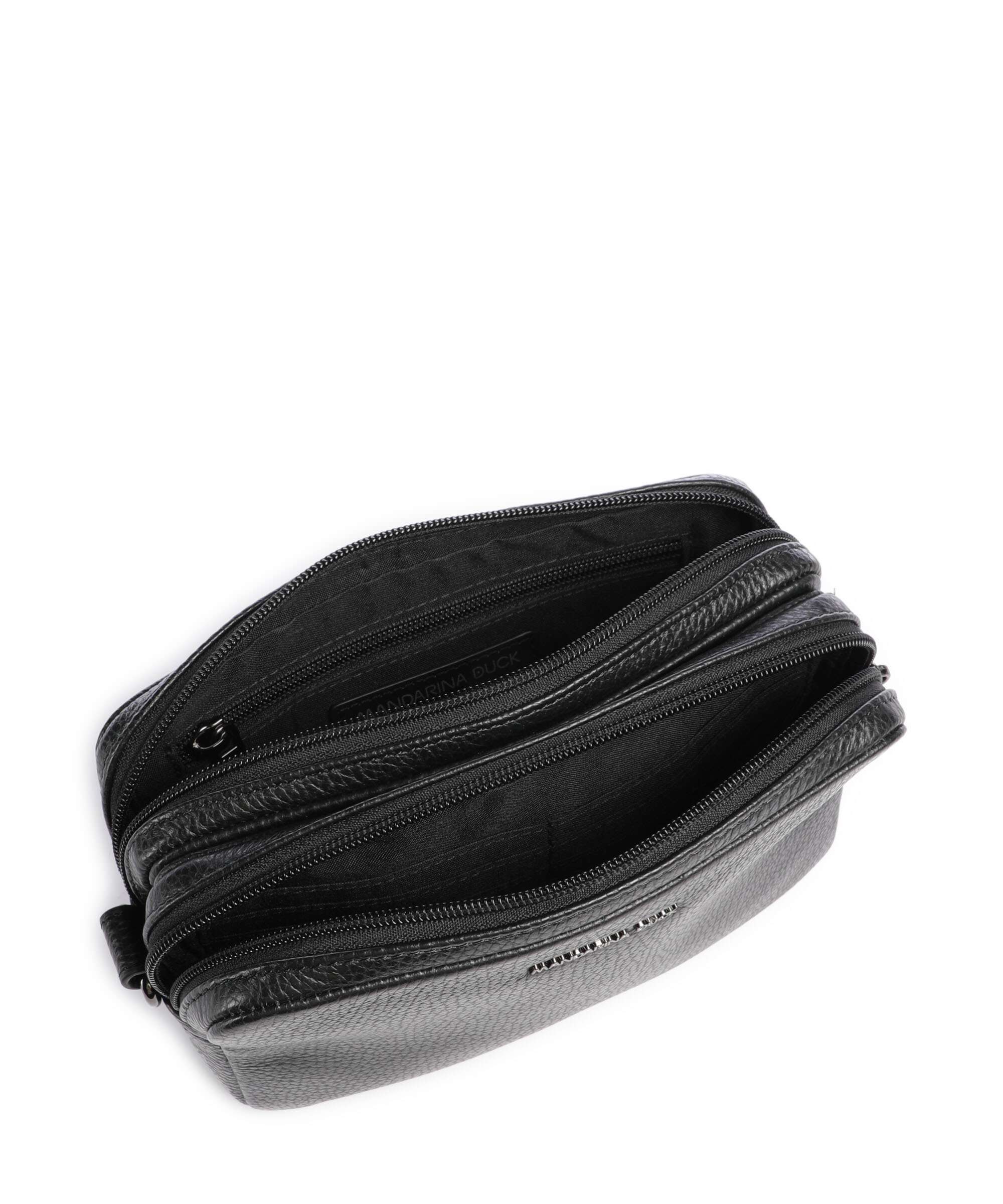 Mandarina Duck Mellow Leather Torba przez ramię nero - Image 6