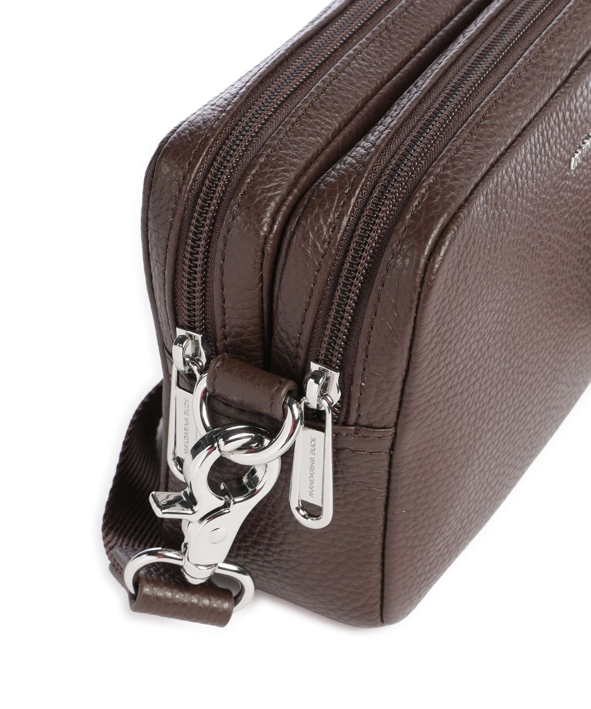 Mandarina Duck Mellow Leather Torba przez ramię espresso - Image 4