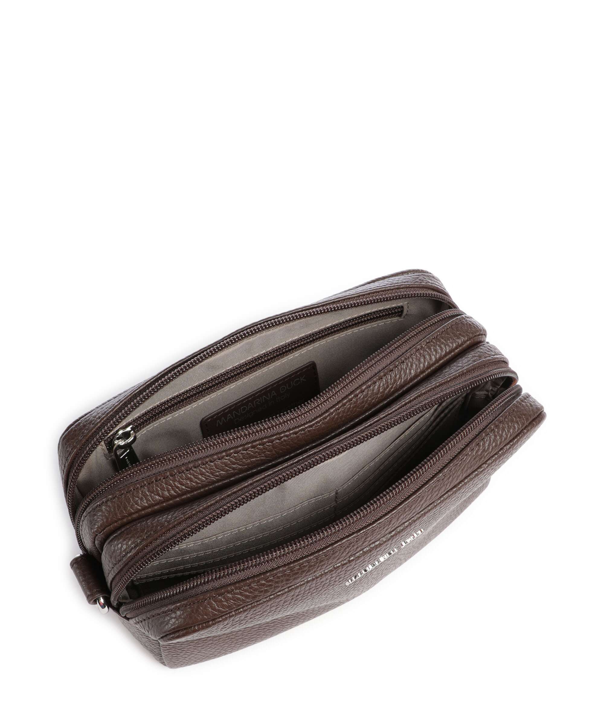 Mandarina Duck Mellow Leather Torba przez ramię espresso - Image 6