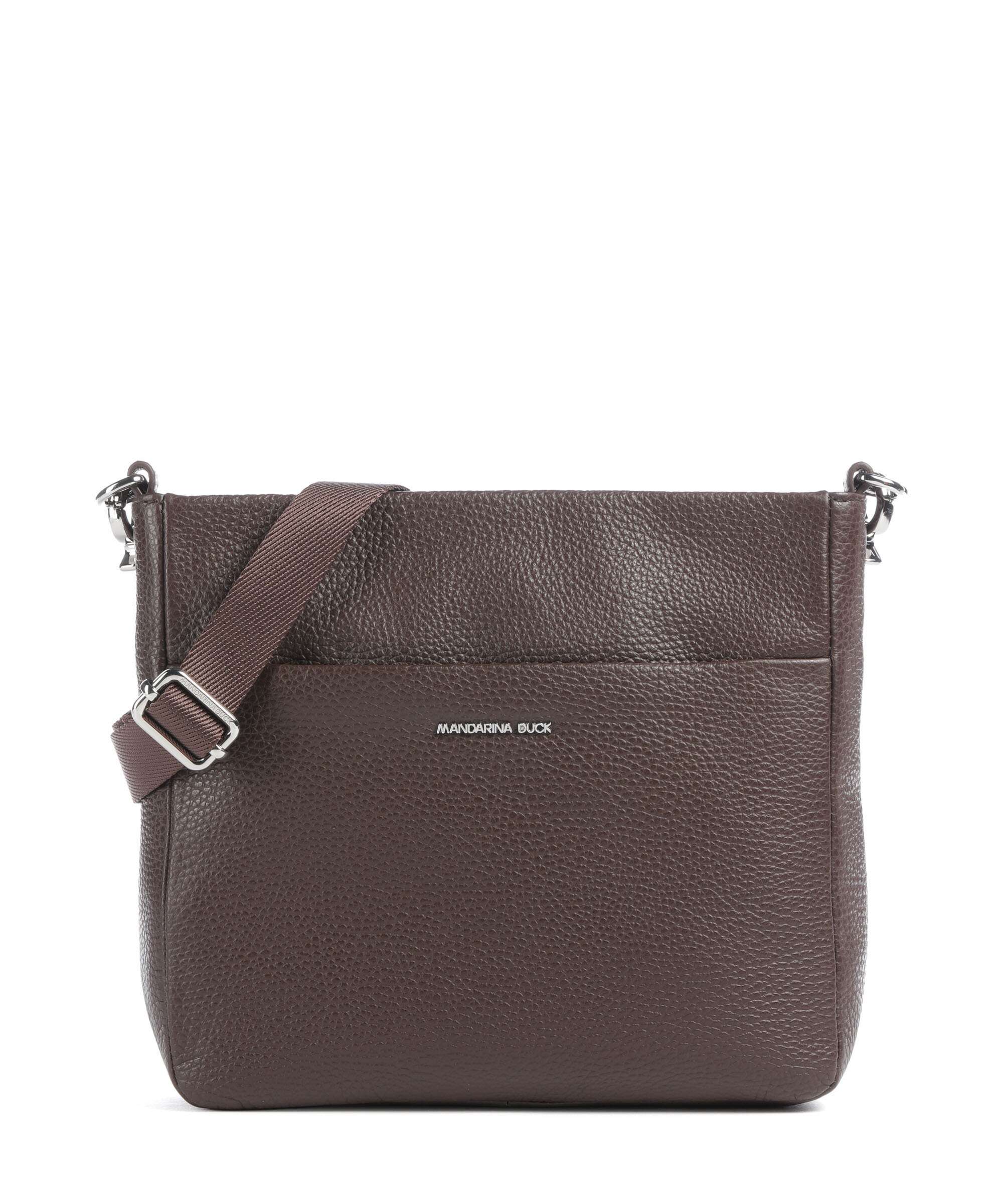 Mandarina Duck Mellow Leather Torba przez ramię espresso