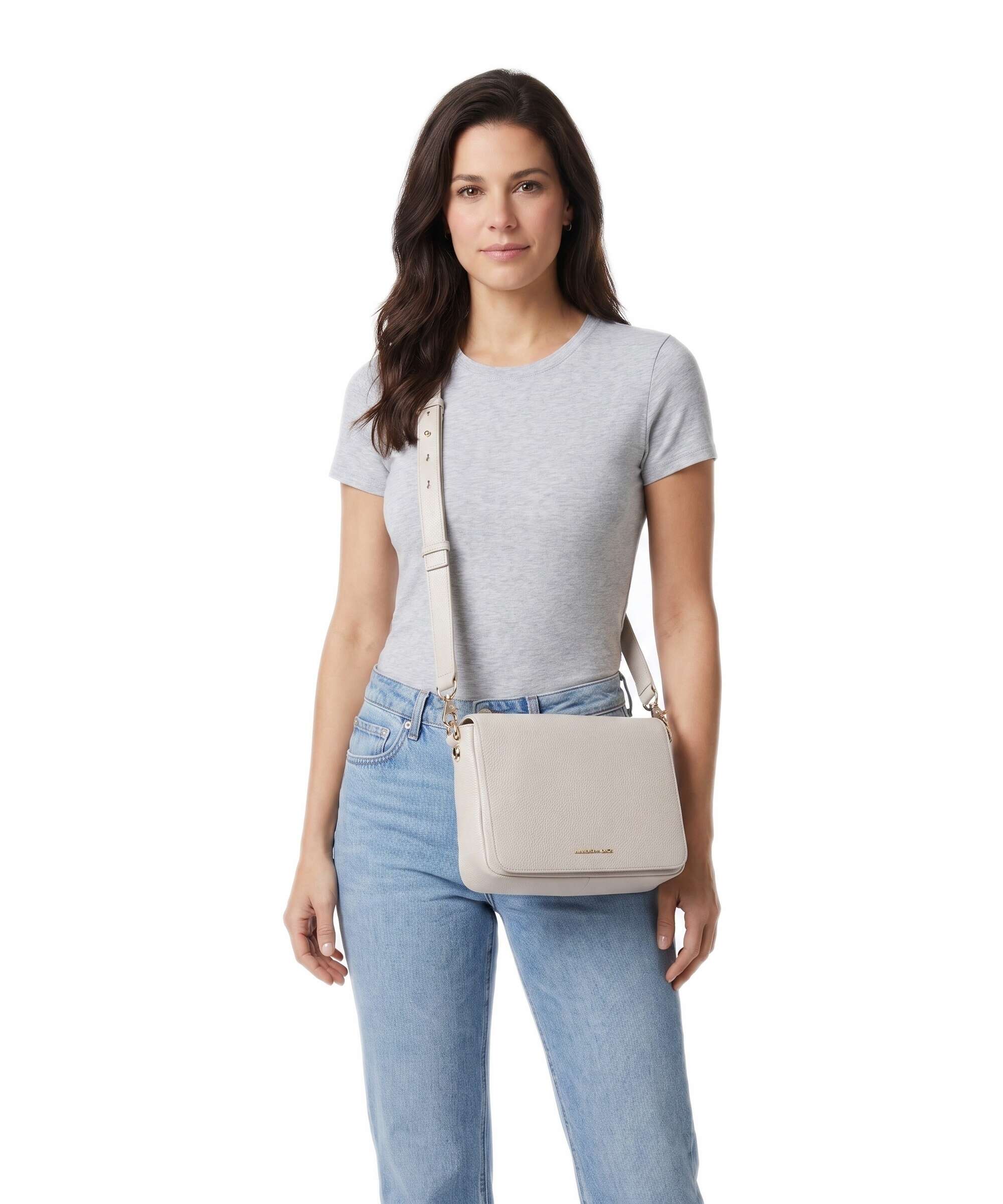 Mandarina Duck Mellow Leather Torba przez ramię cocoon - Image 3