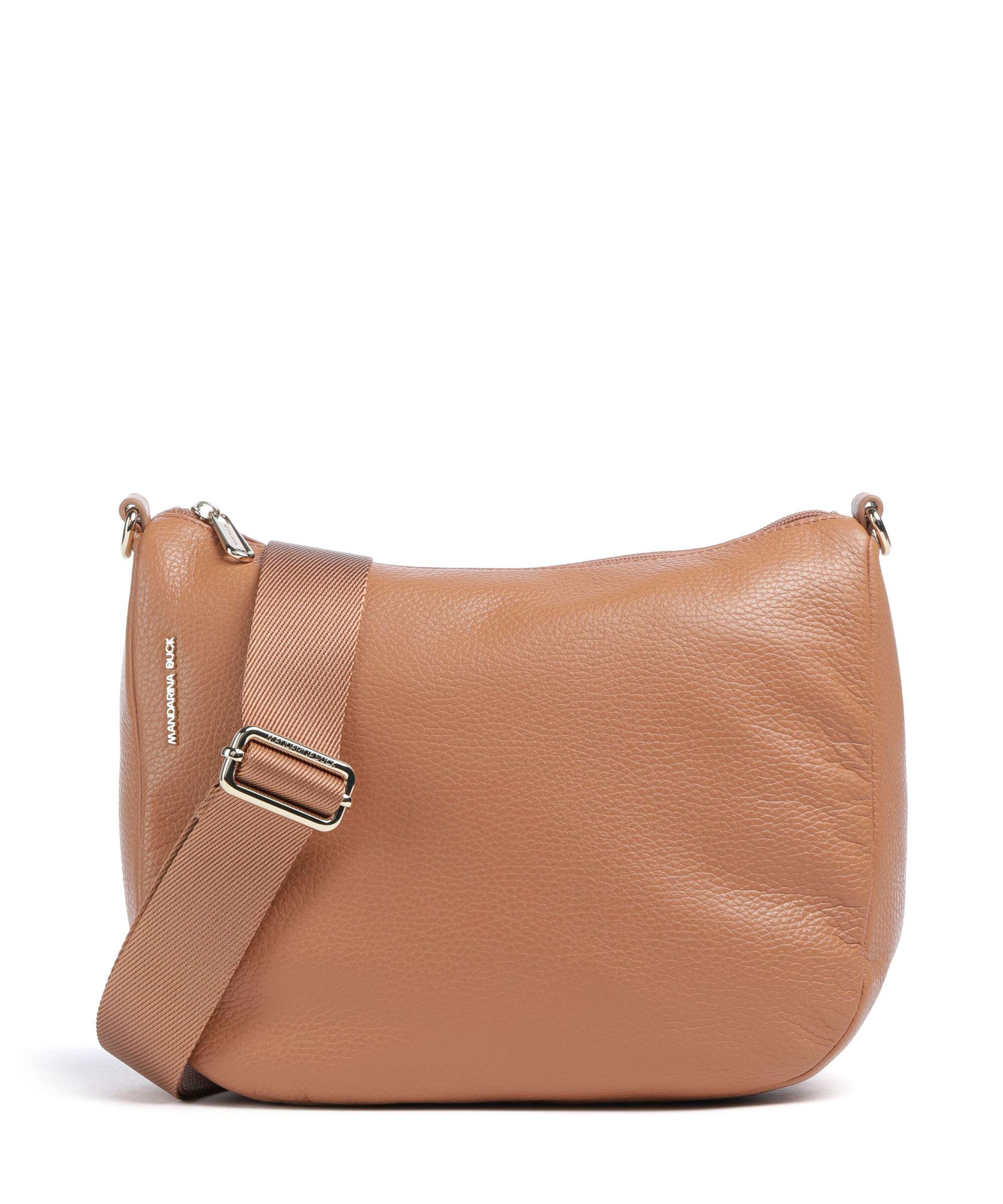Mandarina Duck Mellow Leather Torba przez ramię pecan nut