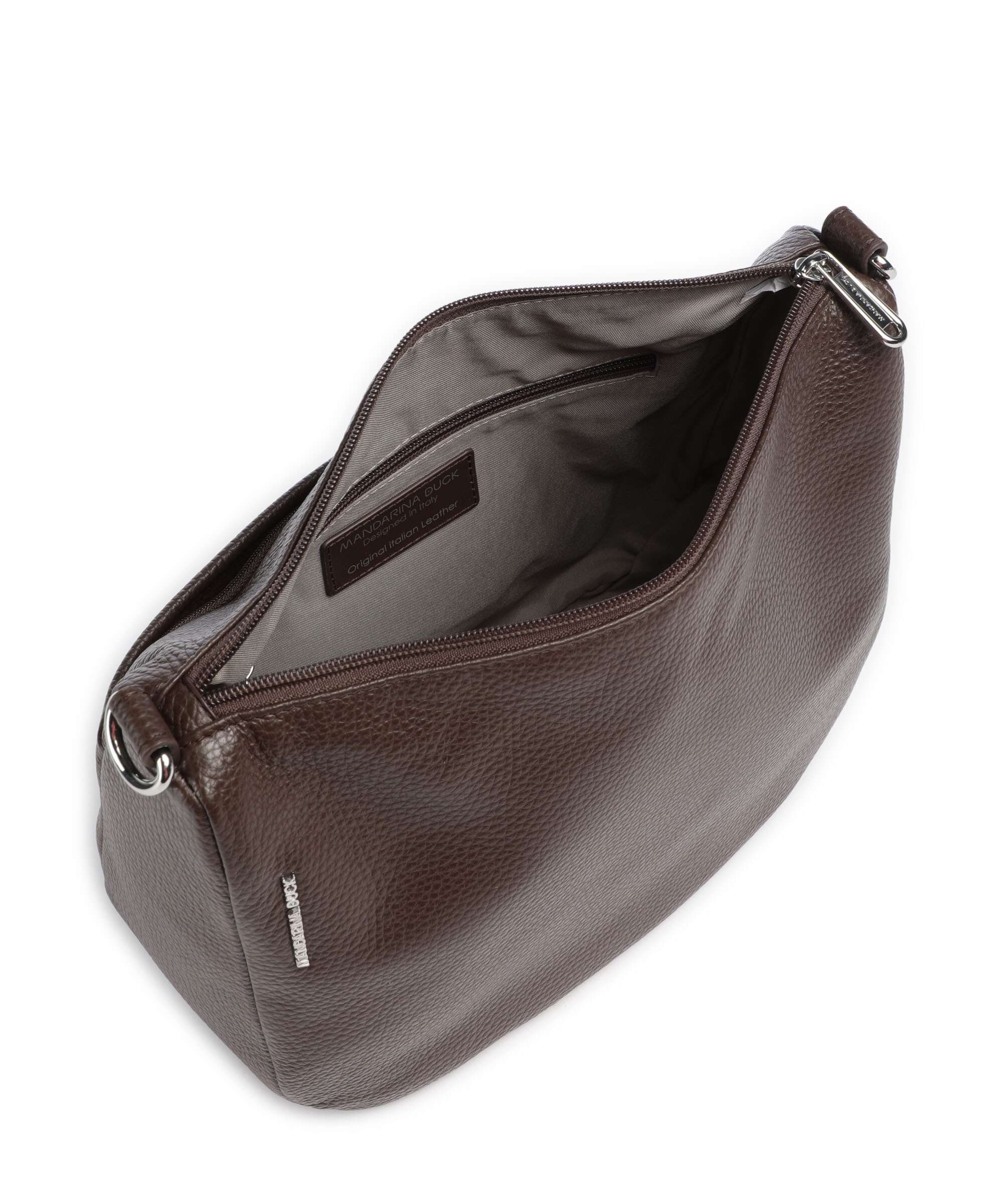 Mandarina Duck Mellow Leather Torba przez ramię espresso - Image 5
