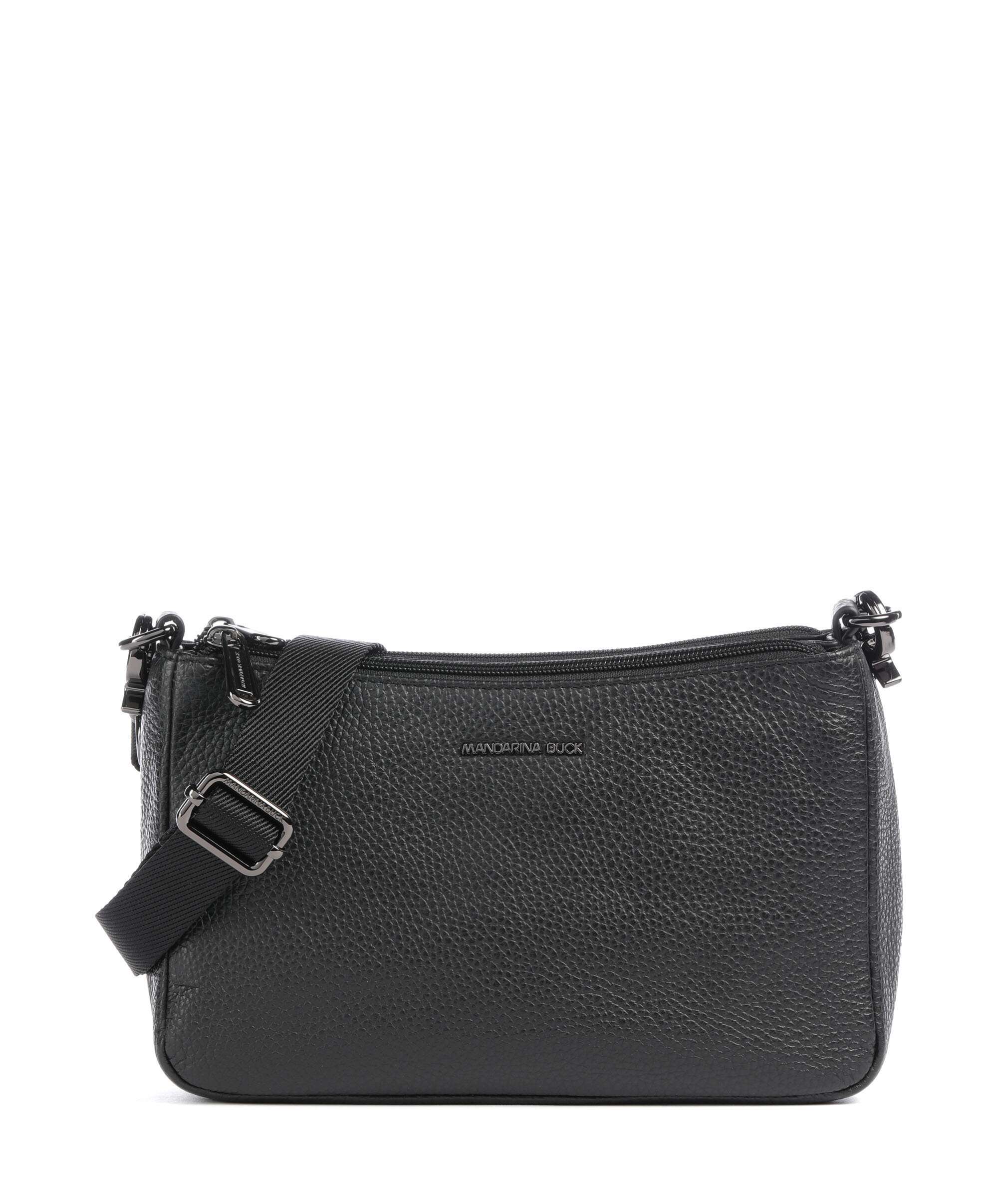 Mandarina Duck Mellow Leather Torba przez ramię nero