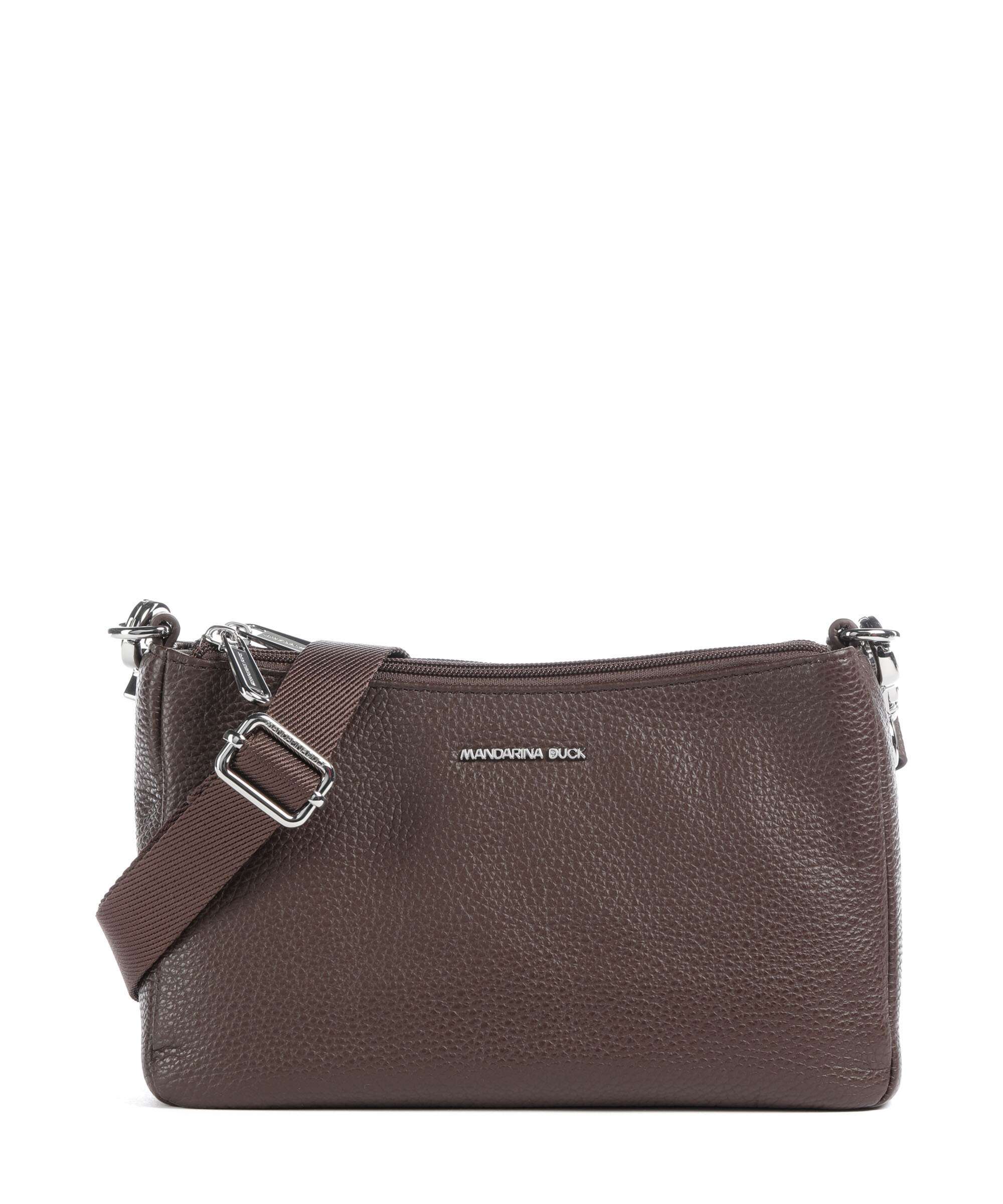 Mandarina Duck Mellow Leather Torba przez ramię espresso