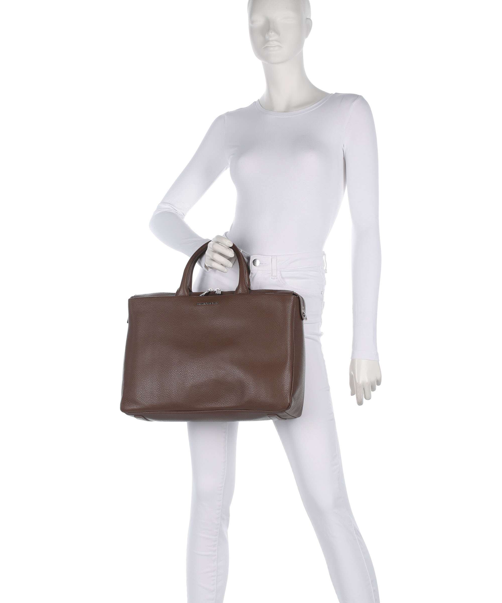 Mandarina Duck Mellow Urban Aktówka milk chocolate - Image 3