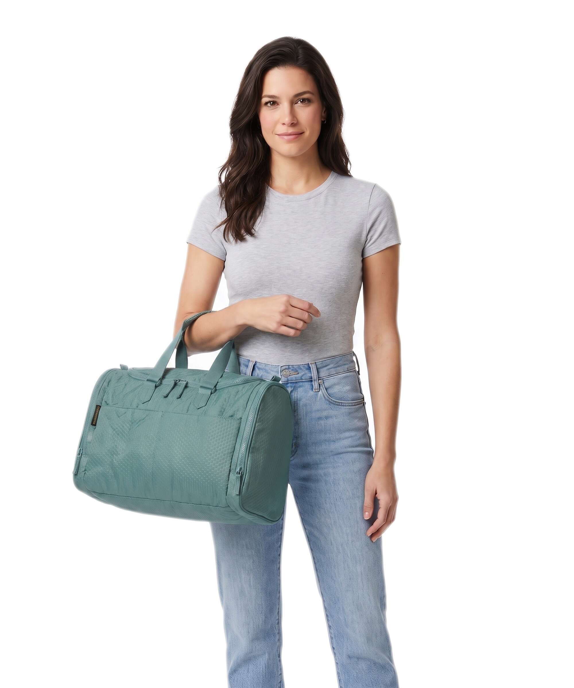 Mandarina Duck Revival 2.0 Torba weekendowa foliage green - Image 3