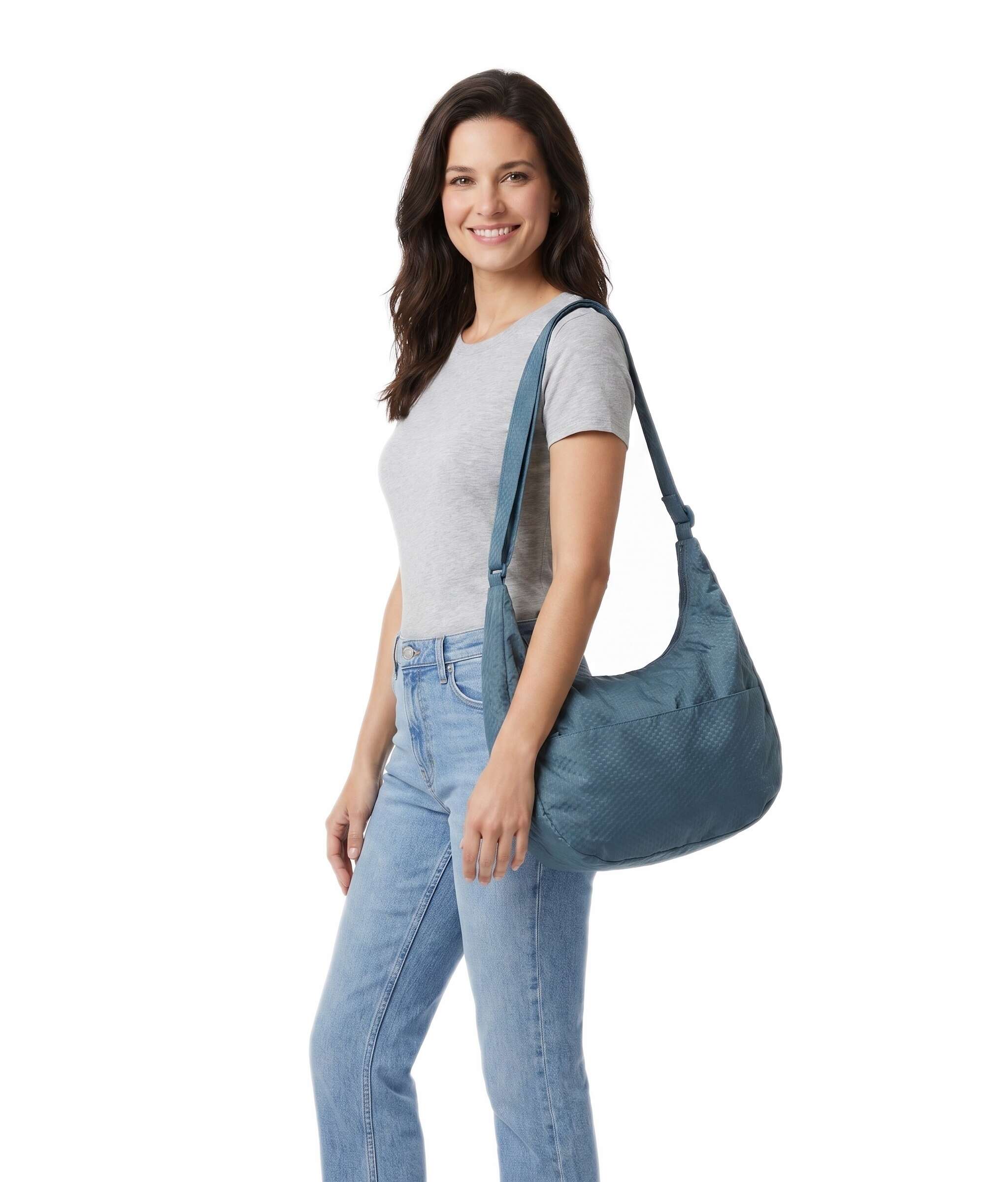 Mandarina Duck Revival 2.0 Torebka worek tailor blue - Image 3
