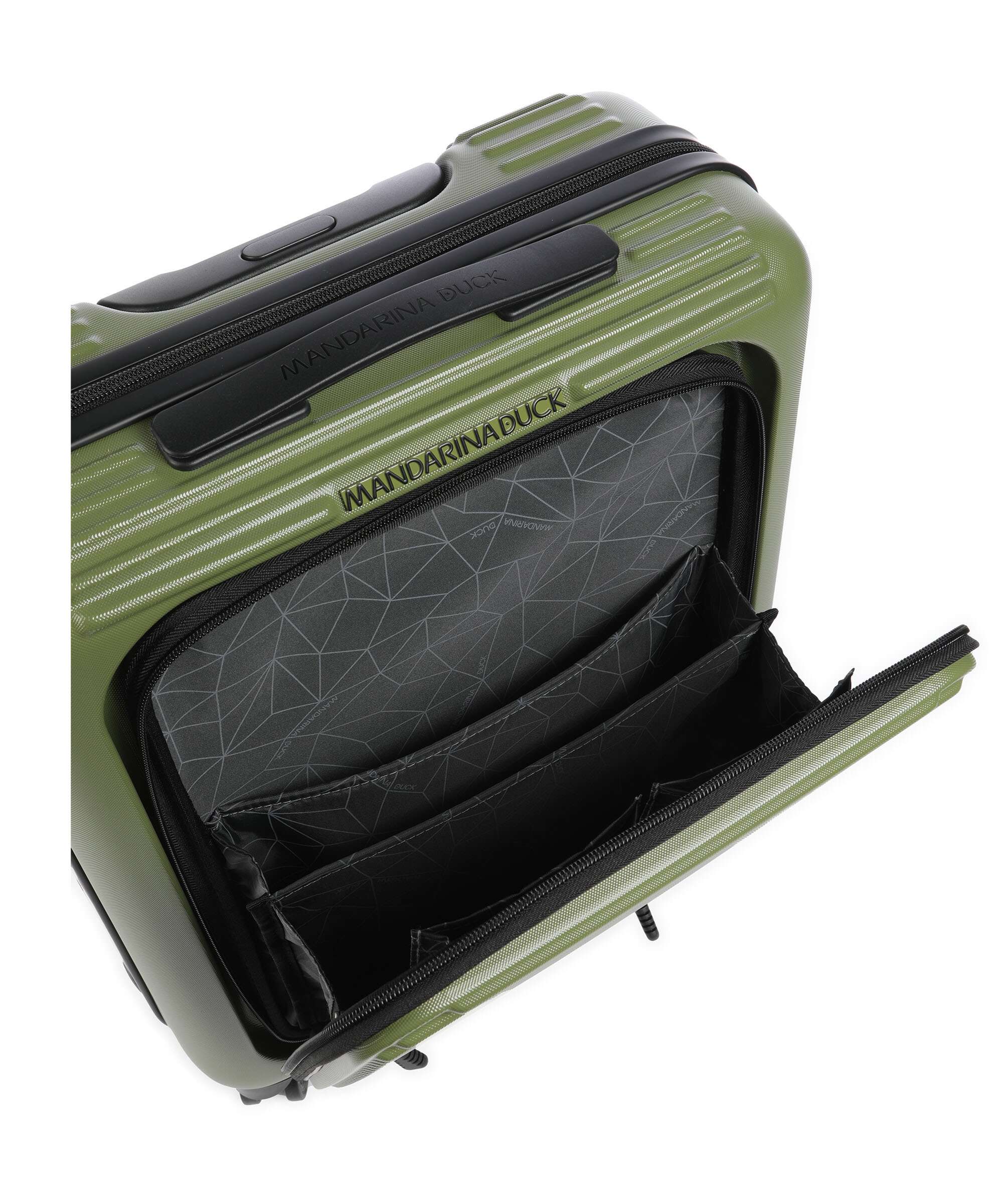 Mandarina Duck Tank Case Walizka na 4 kołach military green - Image 4