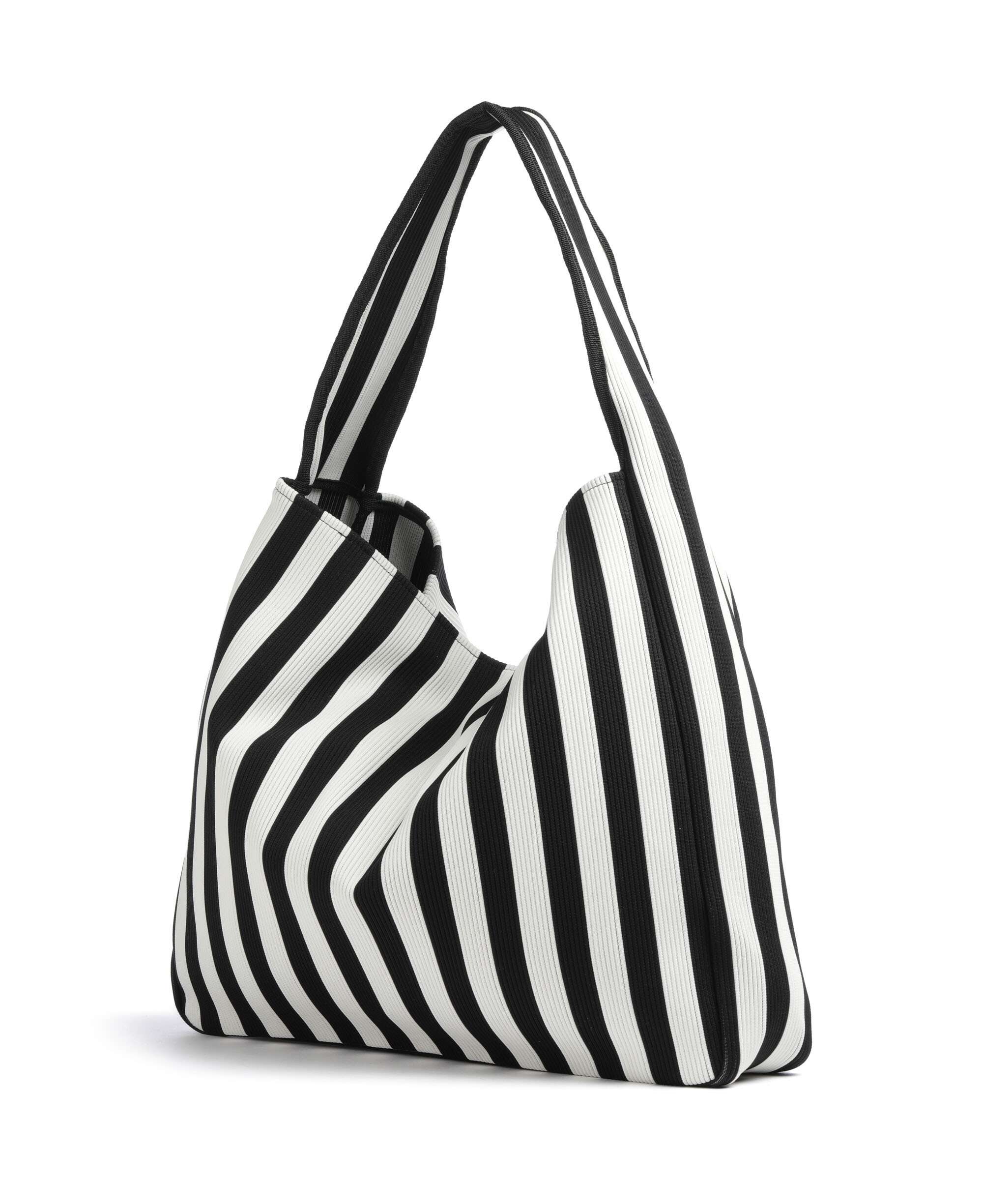 Marimekko Knitted Merirosvo Torebka worek black/offwhite - Image 2