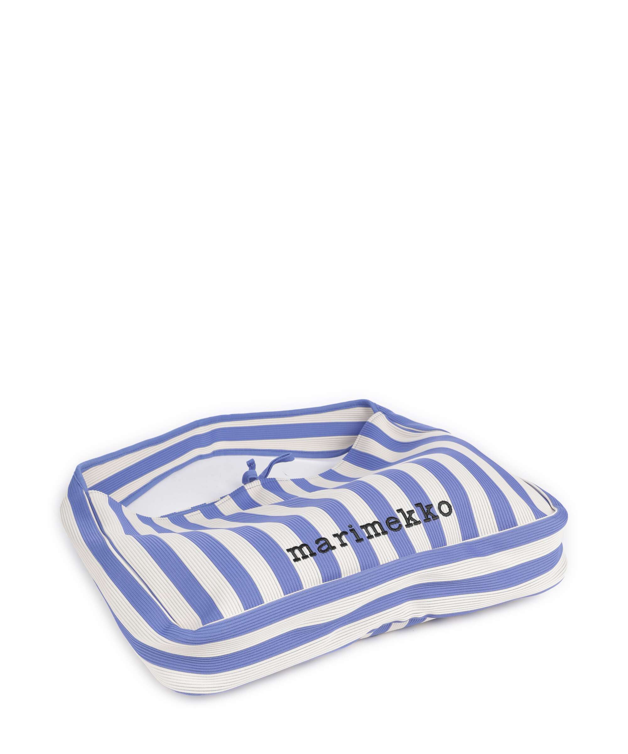Marimekko Knitted Merirosvo Torebka worek blue/off white - Image 4