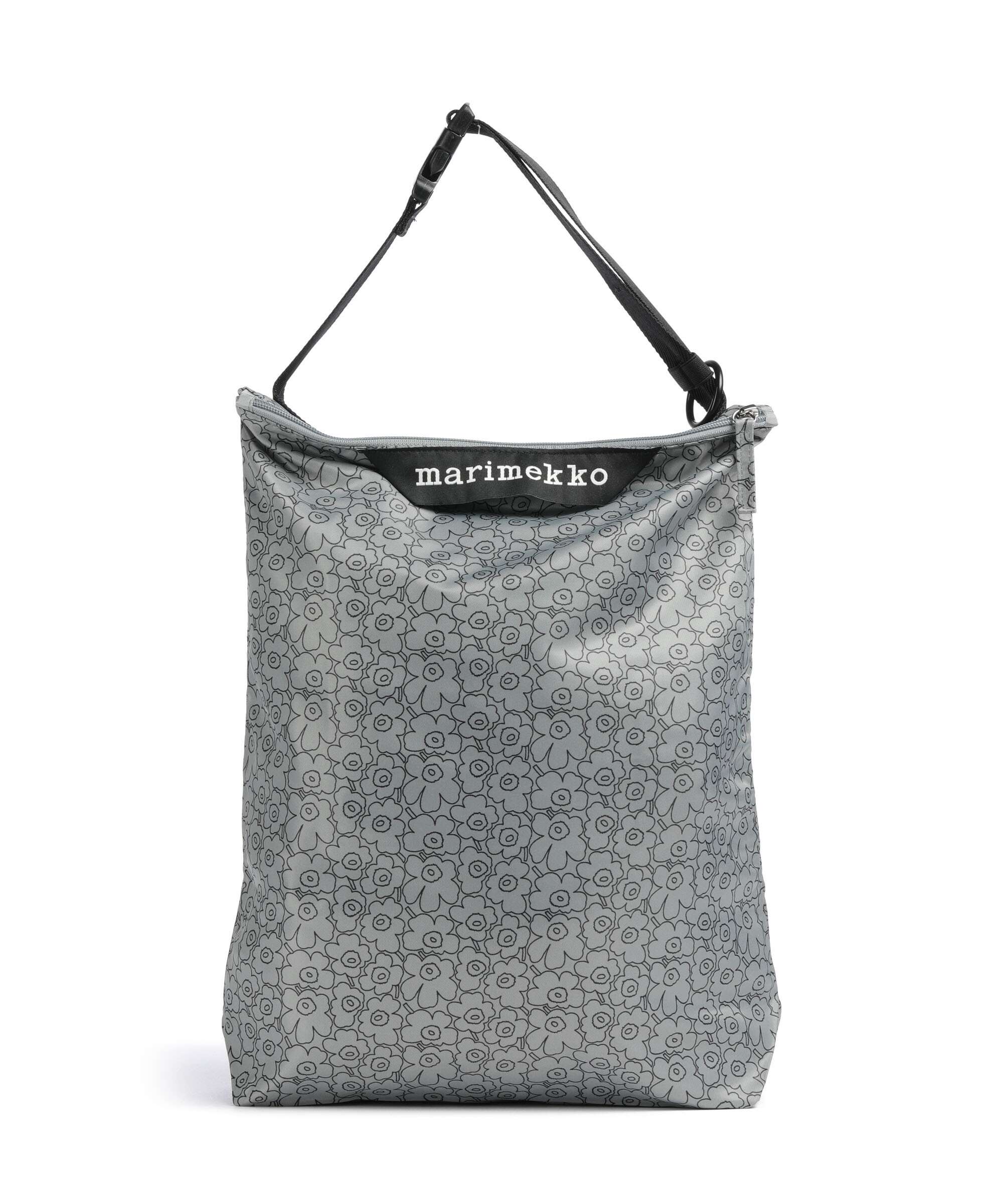 Marimekko Neat Unikko Piirto M Torebka worek grey/black