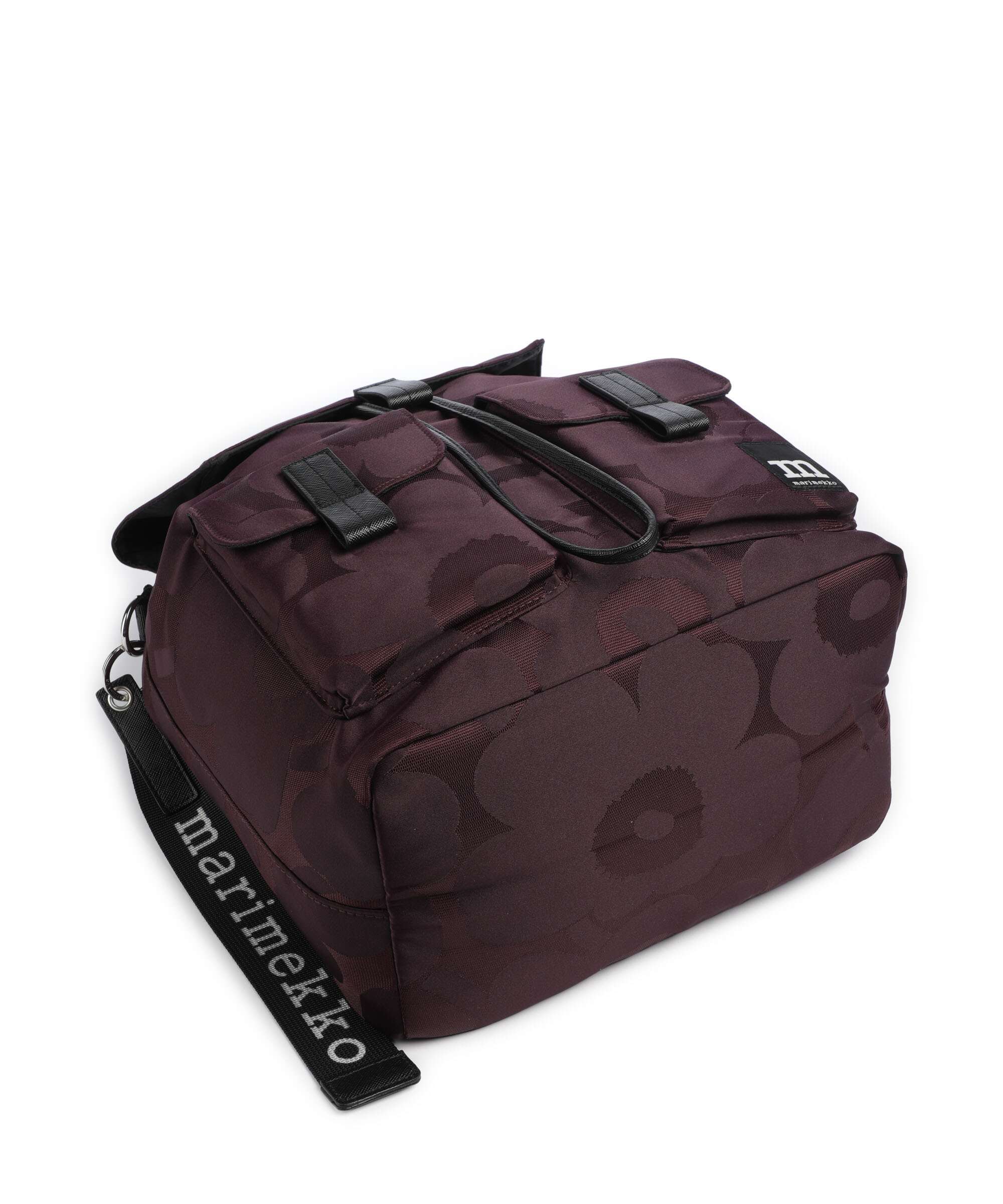 Marimekko Wear All Day L Unikko Plecak wine red/dark wine - Image 5