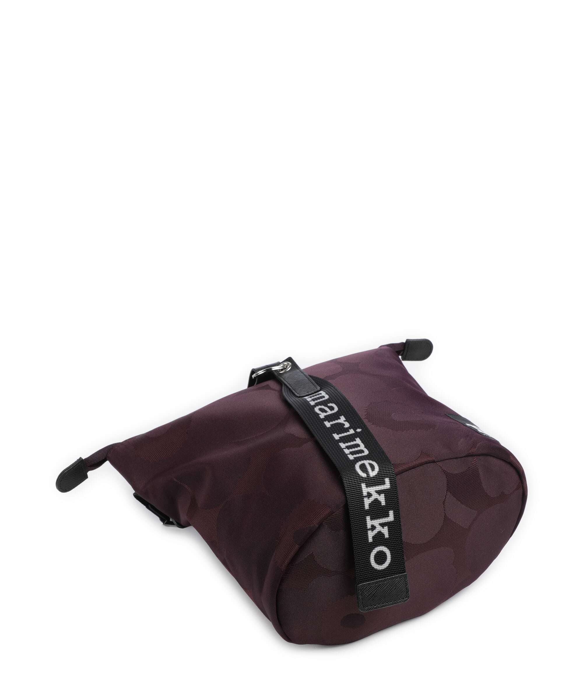 Marimekko Wear All Day Unikko Torebka worek wine red/dark wine - Image 4