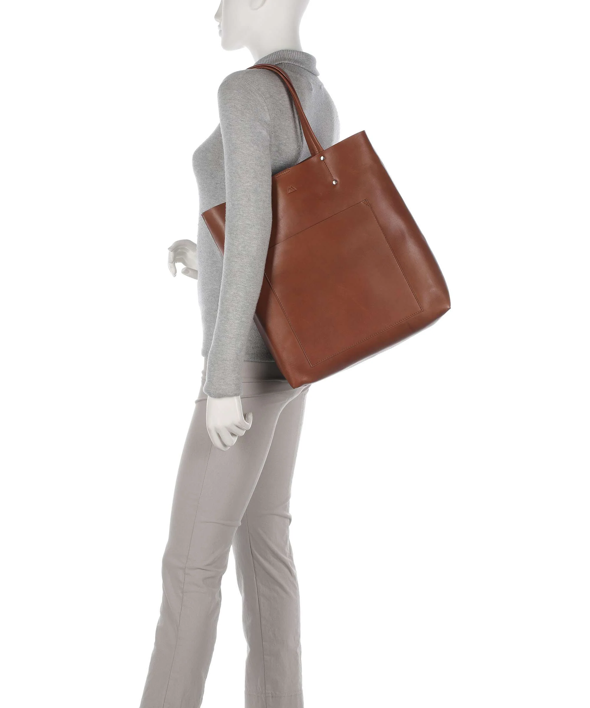 Markberg Antonella Torba na zakupy chestnut - Image 3