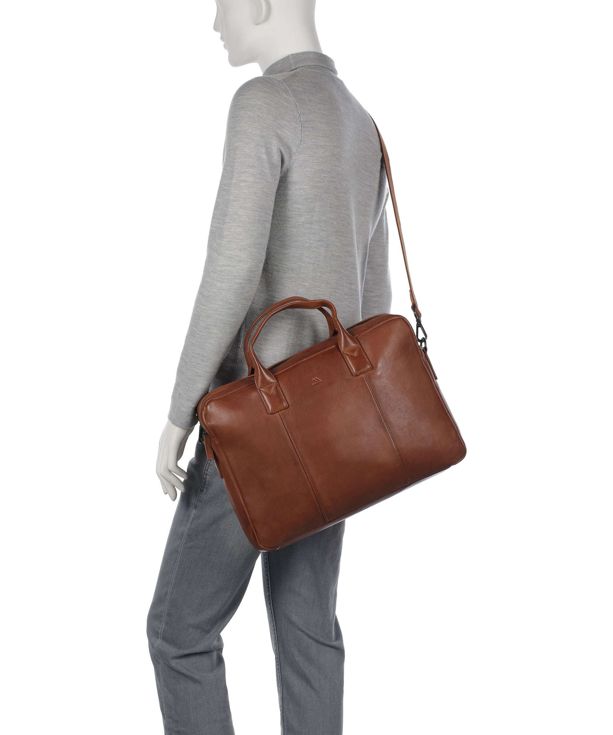 Markberg Axel Aktówka cognac - Image 3