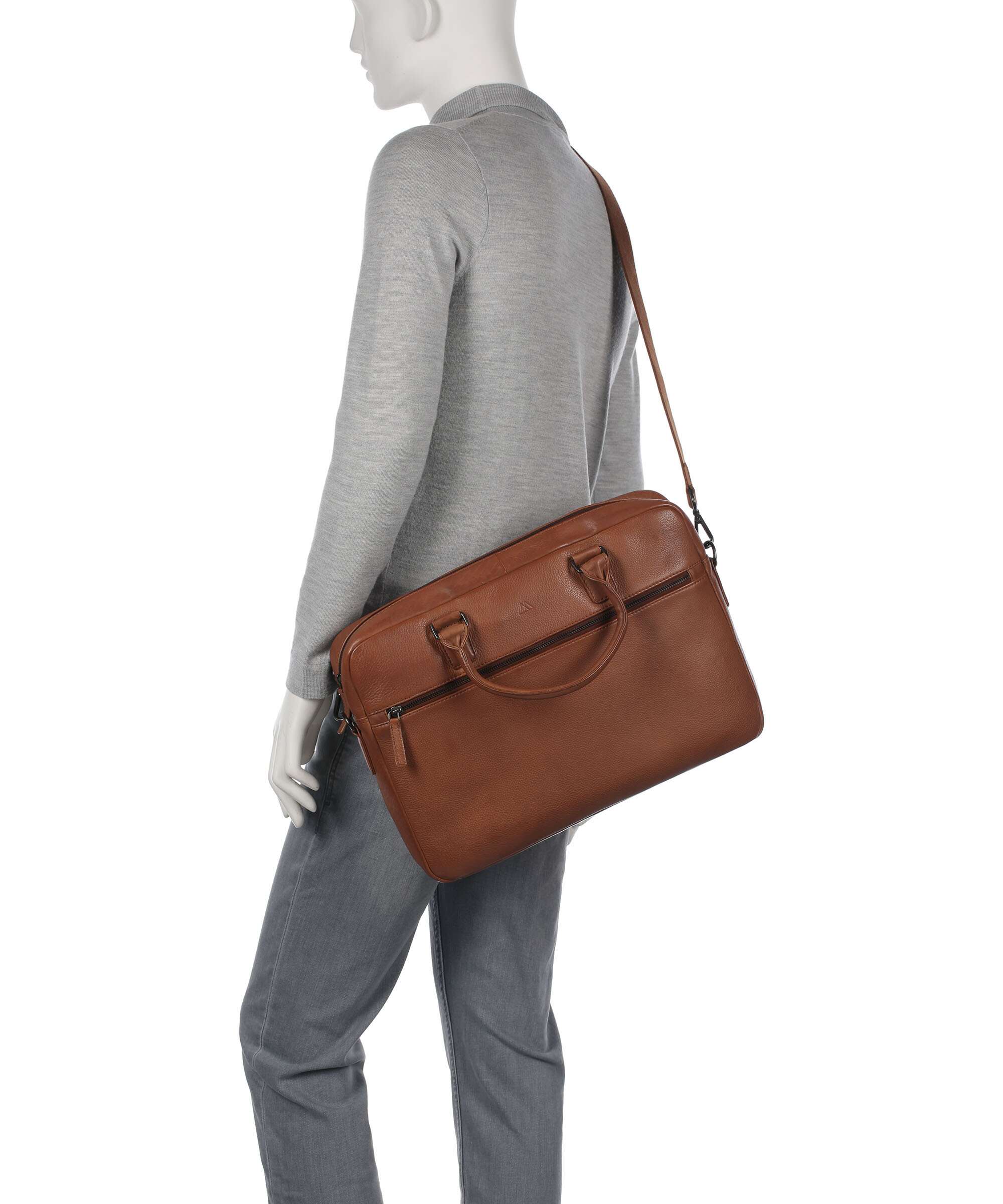 Markberg Mason Aktówka cognac - Image 3
