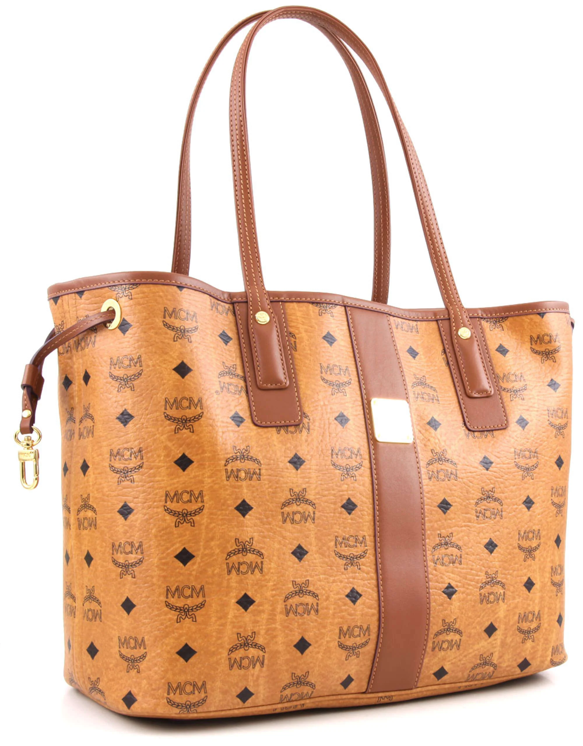 MCM Torba na zakupy cognac