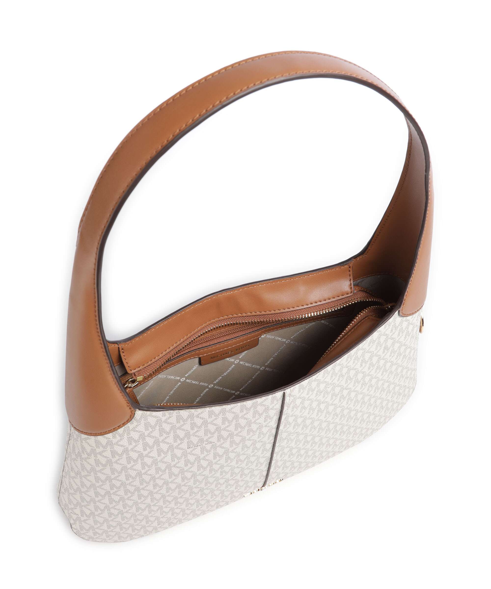 Michael Kors Alice Large Torebka worek vanilla/acorn - Image 5