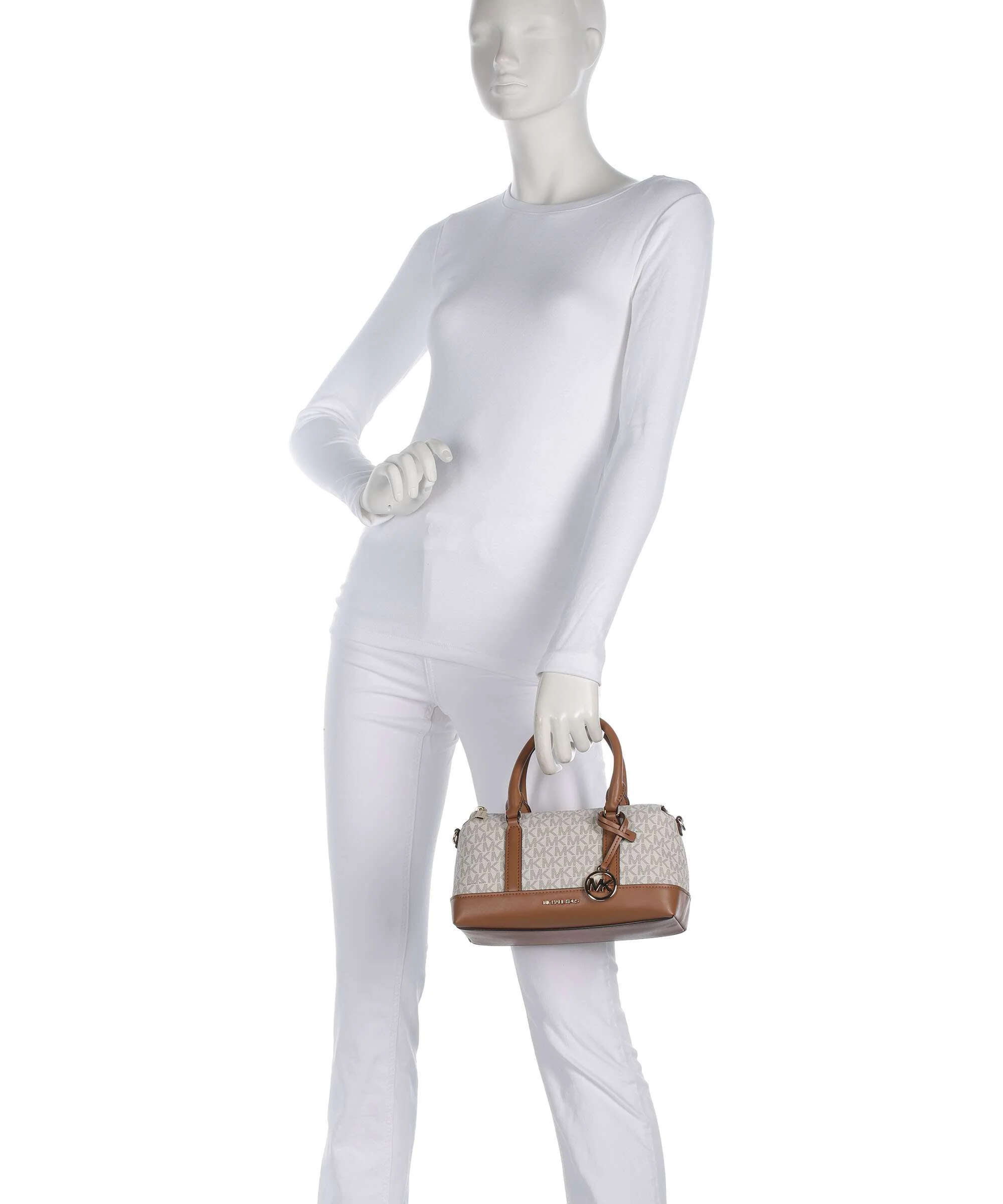 Michael Kors Andie Small Torebka vanilla/acorn - Image 3