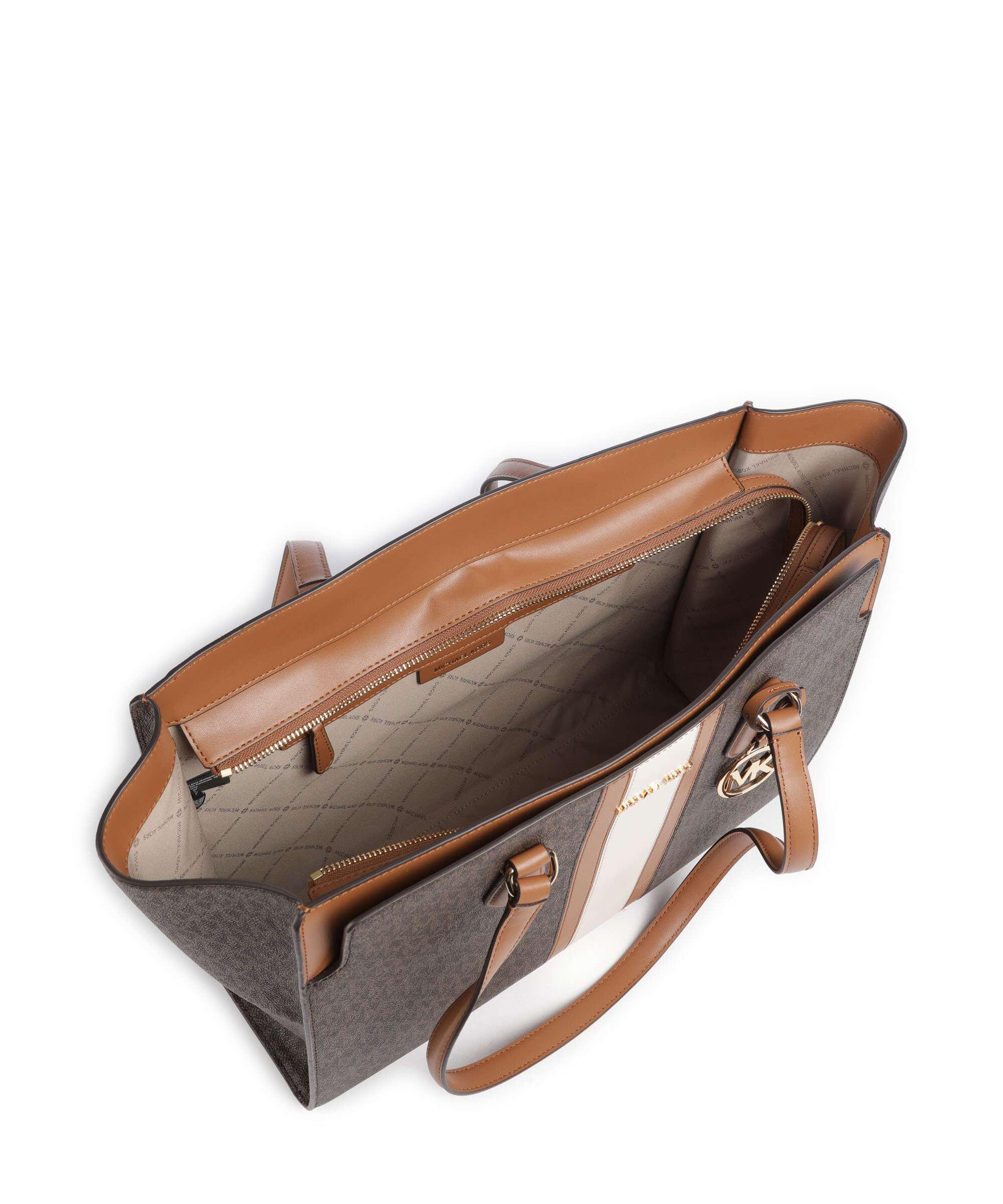 Michael Kors Becca Large Torba na zakupy brown/acorn - Image 5